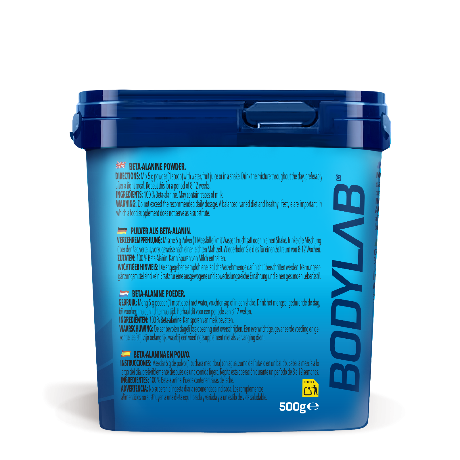 2 x Beta-Alanine (je 500g)