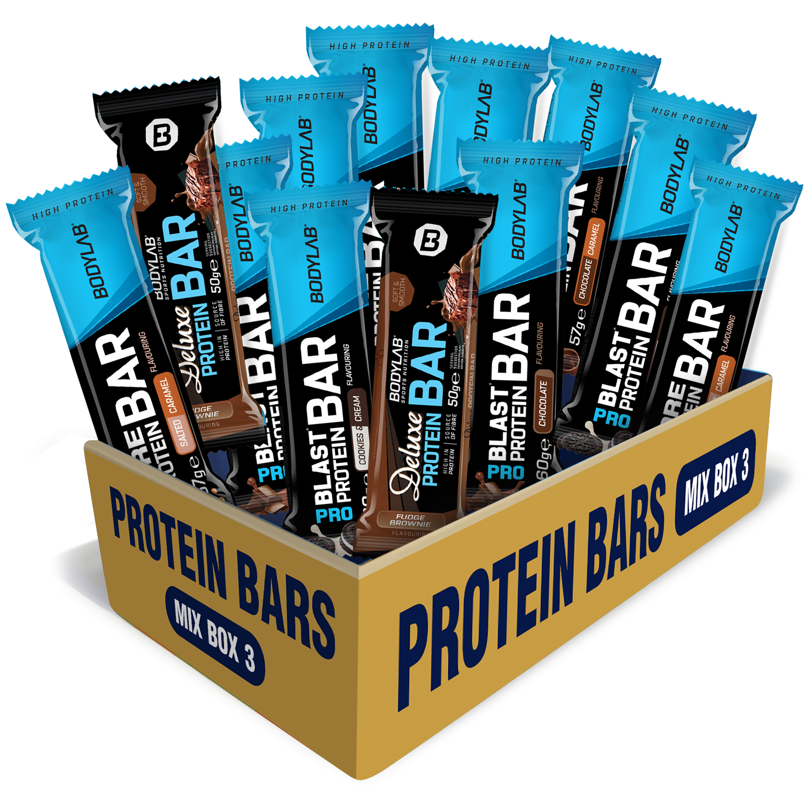Protein Bar MIX BOX 3 (12x50-60g)