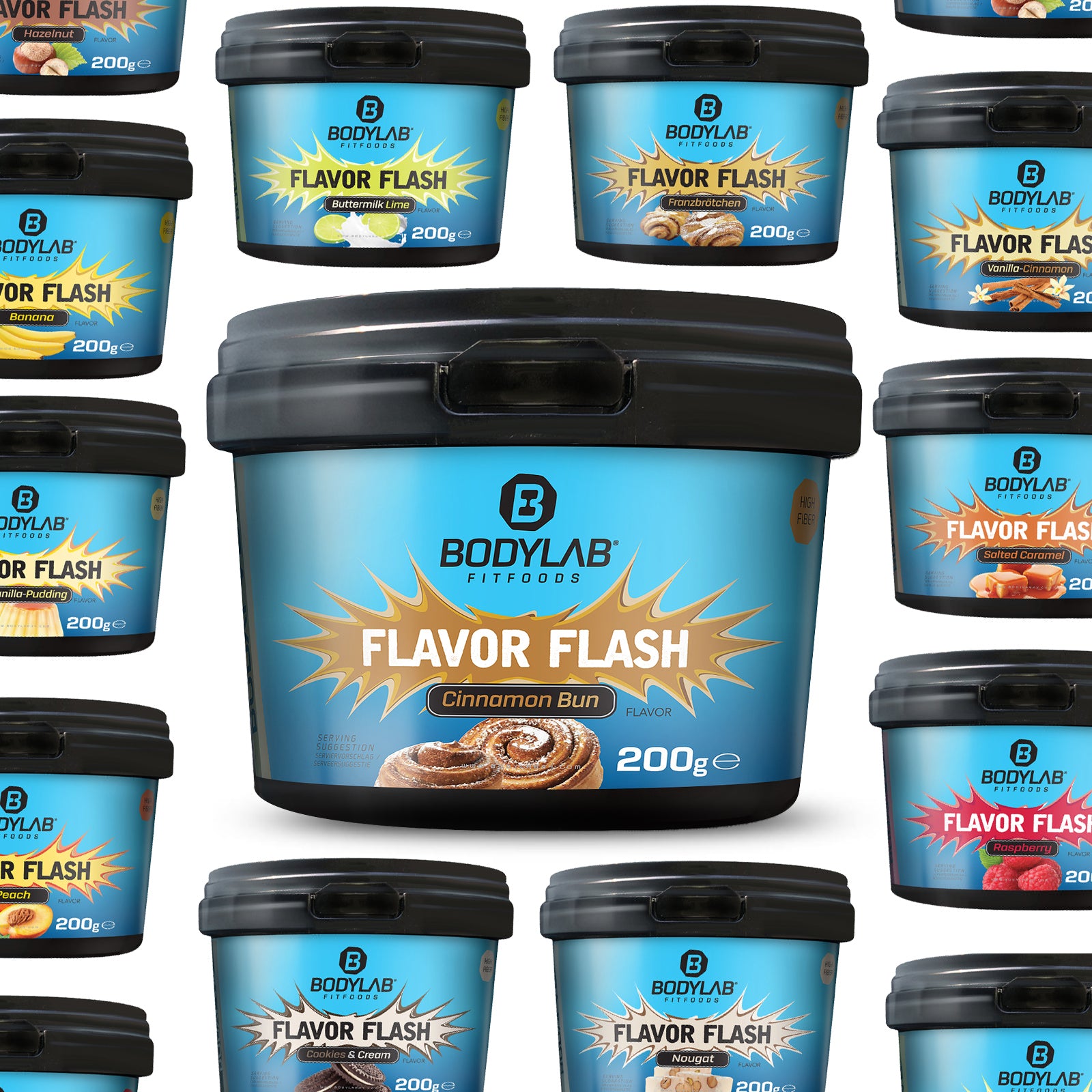 6 x Bodylab Flavor Flash