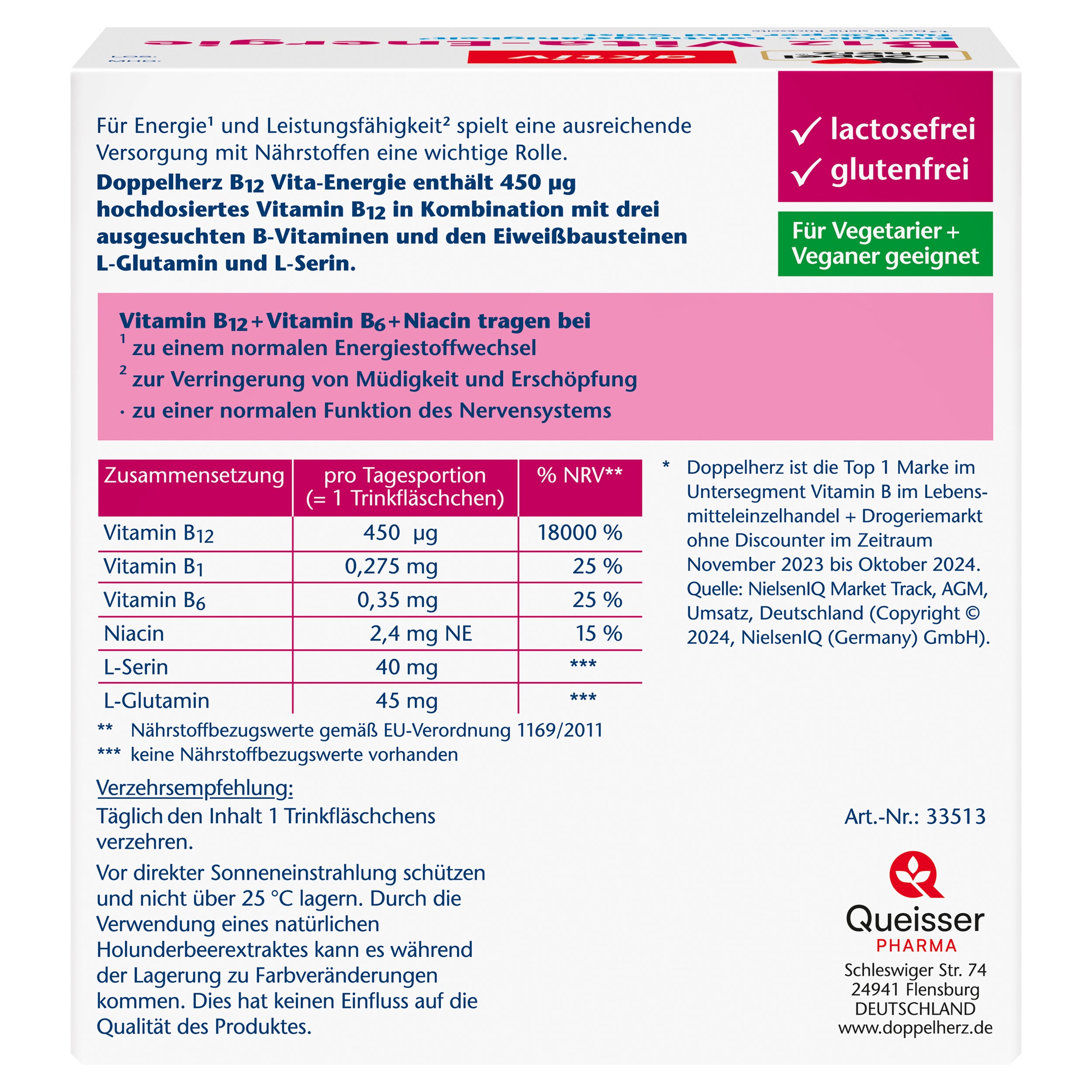 B12 Vita-Energie Trinkampullen (30x10ml)