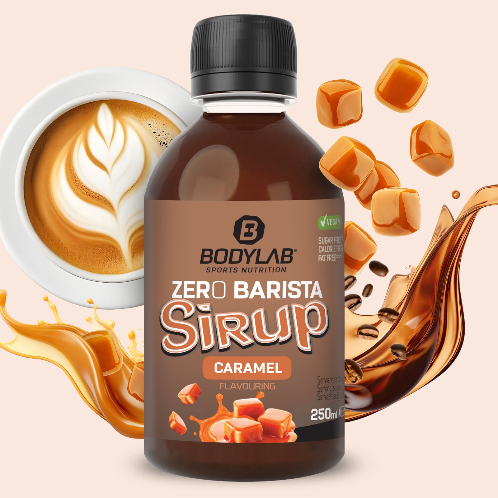 5 x Zero Barista Sirup (250ml)
