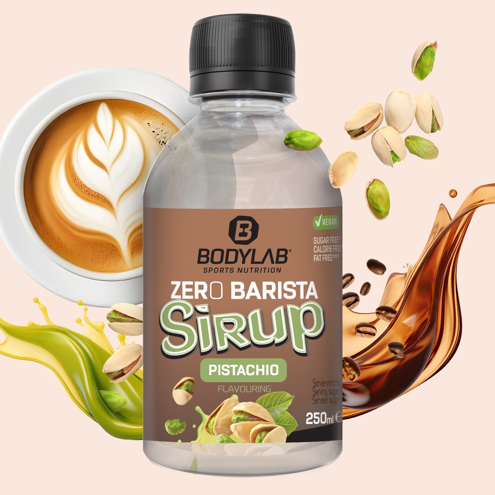 2 x Zero Barista Sirup (250ml)