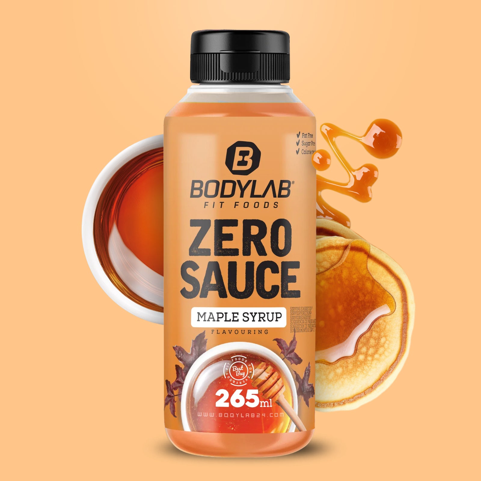 Zero Sauce (265ml) Ahorn Sirup