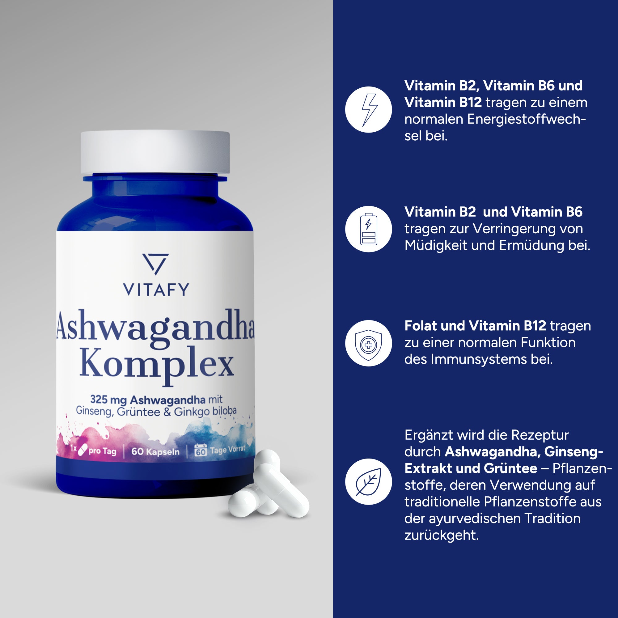 Ashwagandha Komplex (60 Kapseln)