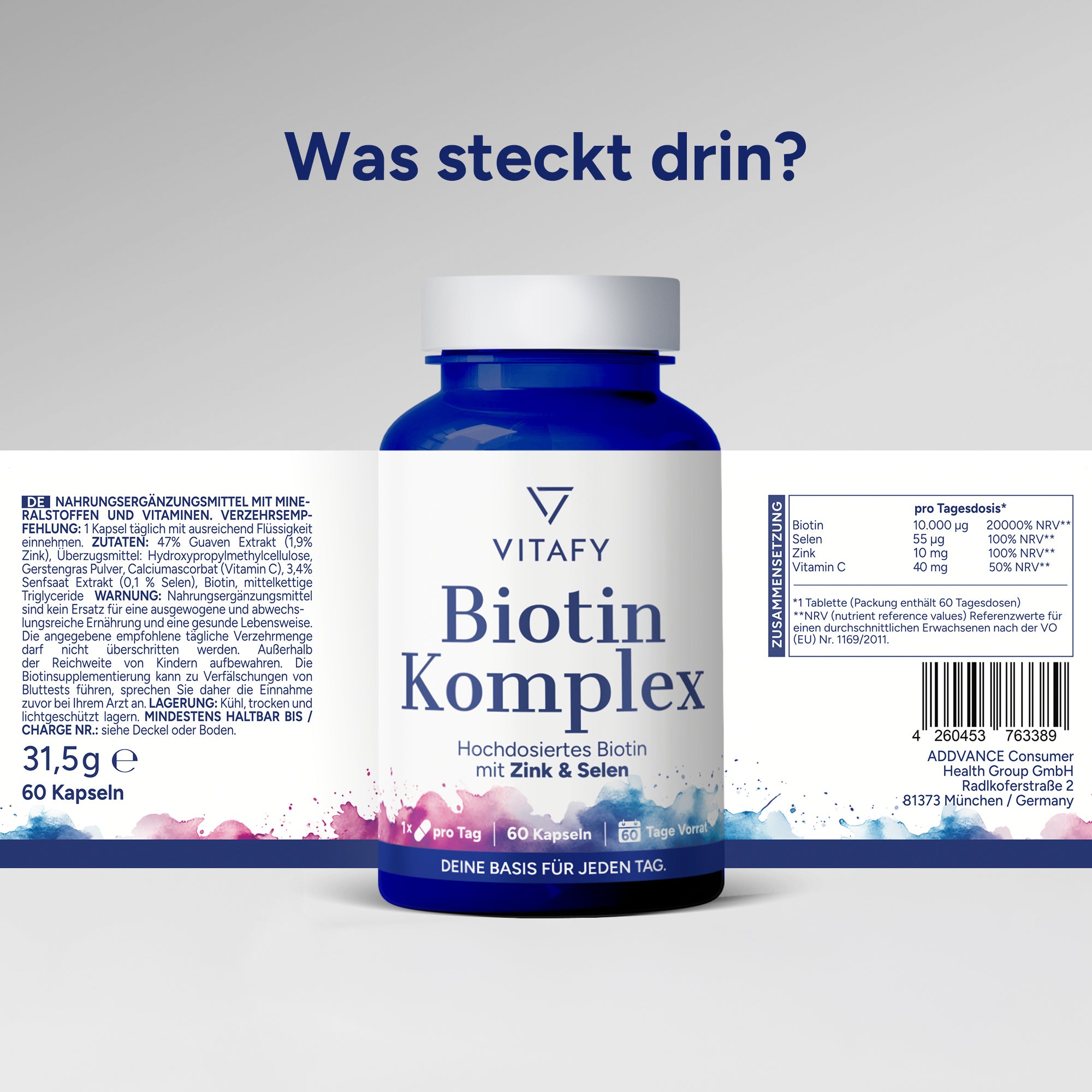 Magnesium Komplex (60 Kapseln)