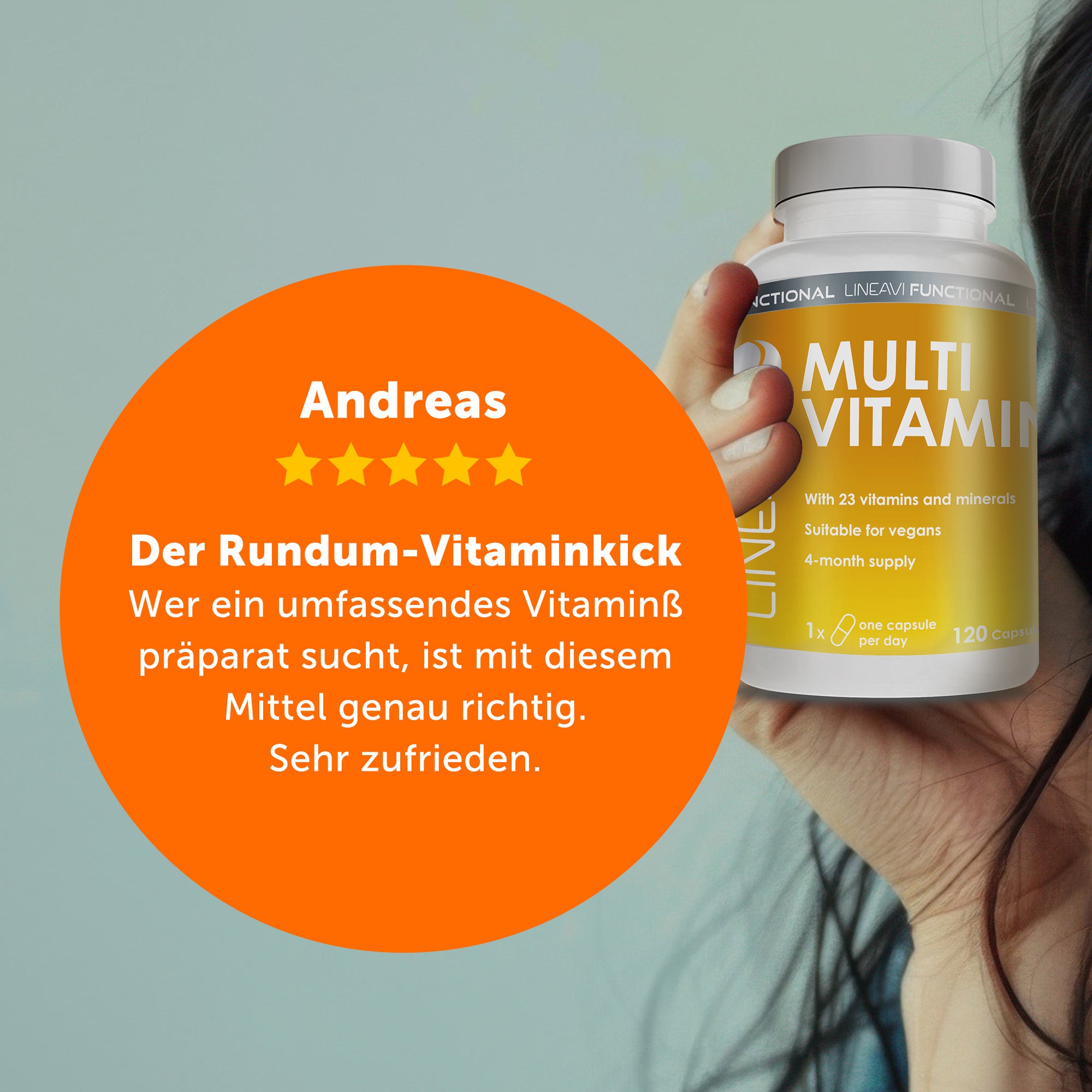 Multivitamin 8-Monatspackung (2x120 Kapseln)