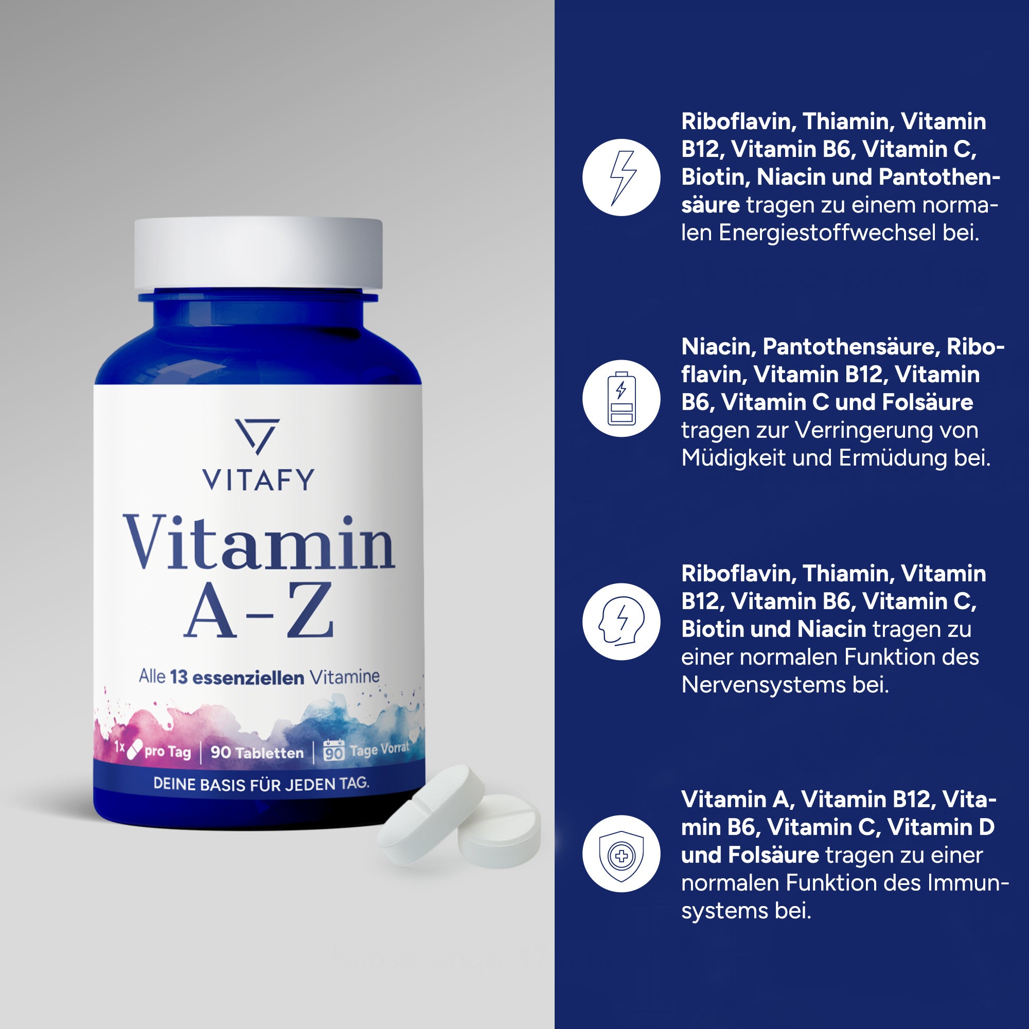 Vitamin A-Z (90 Tabletten)