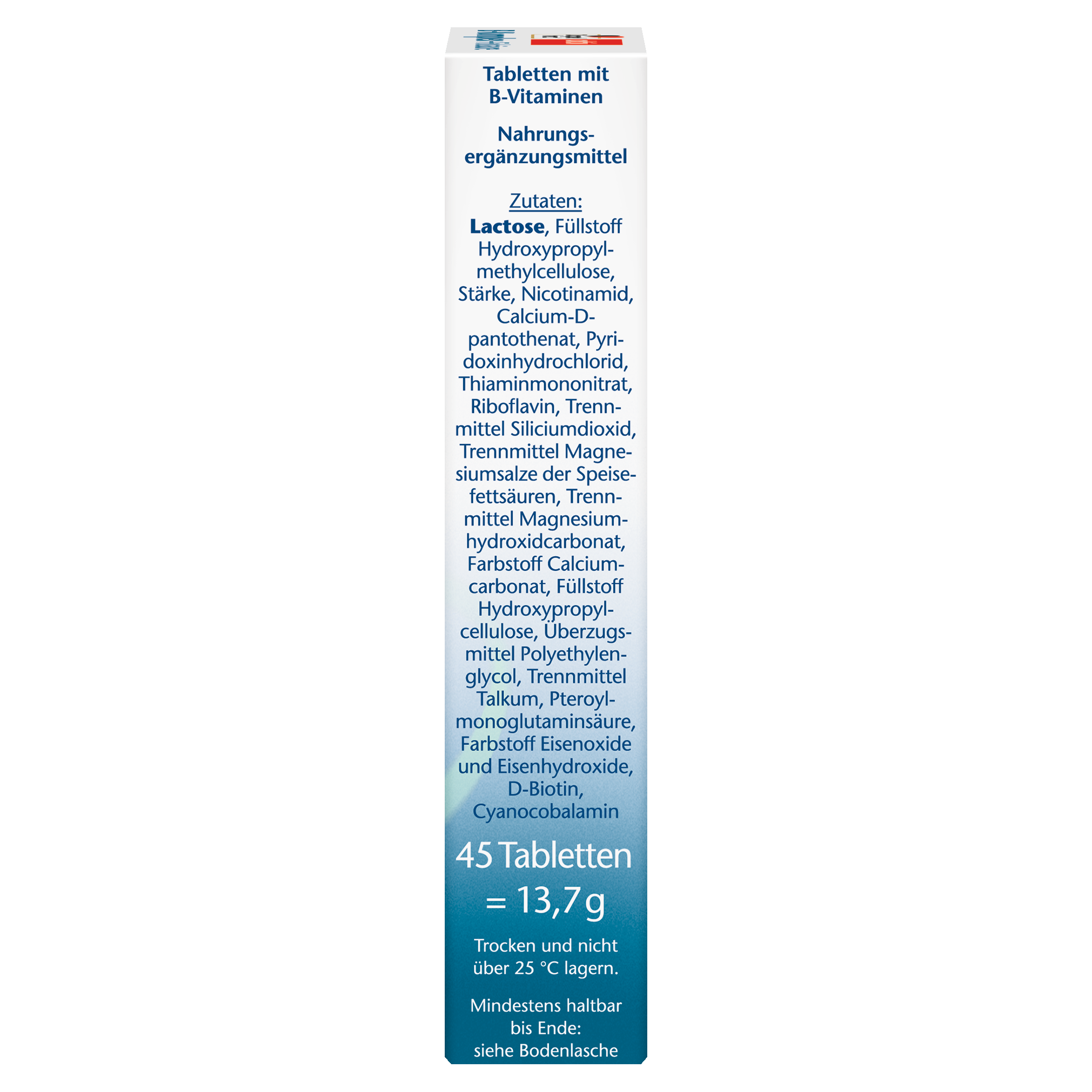 B-Komplex + Folsäure Depot (45 Tabletten)