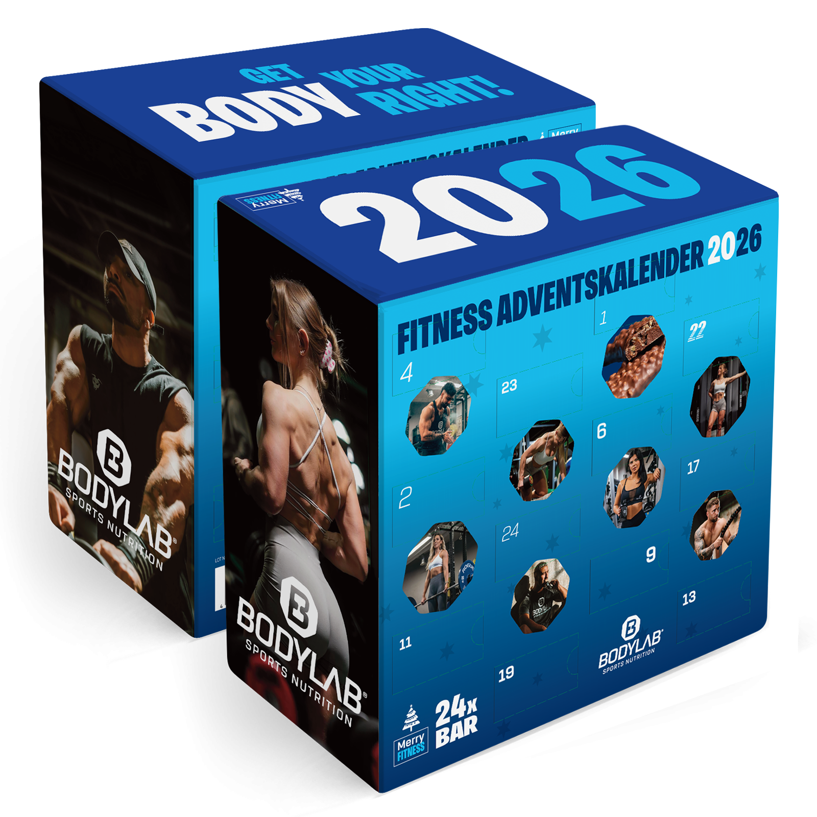 BODYLAB Riegel Adventskalender