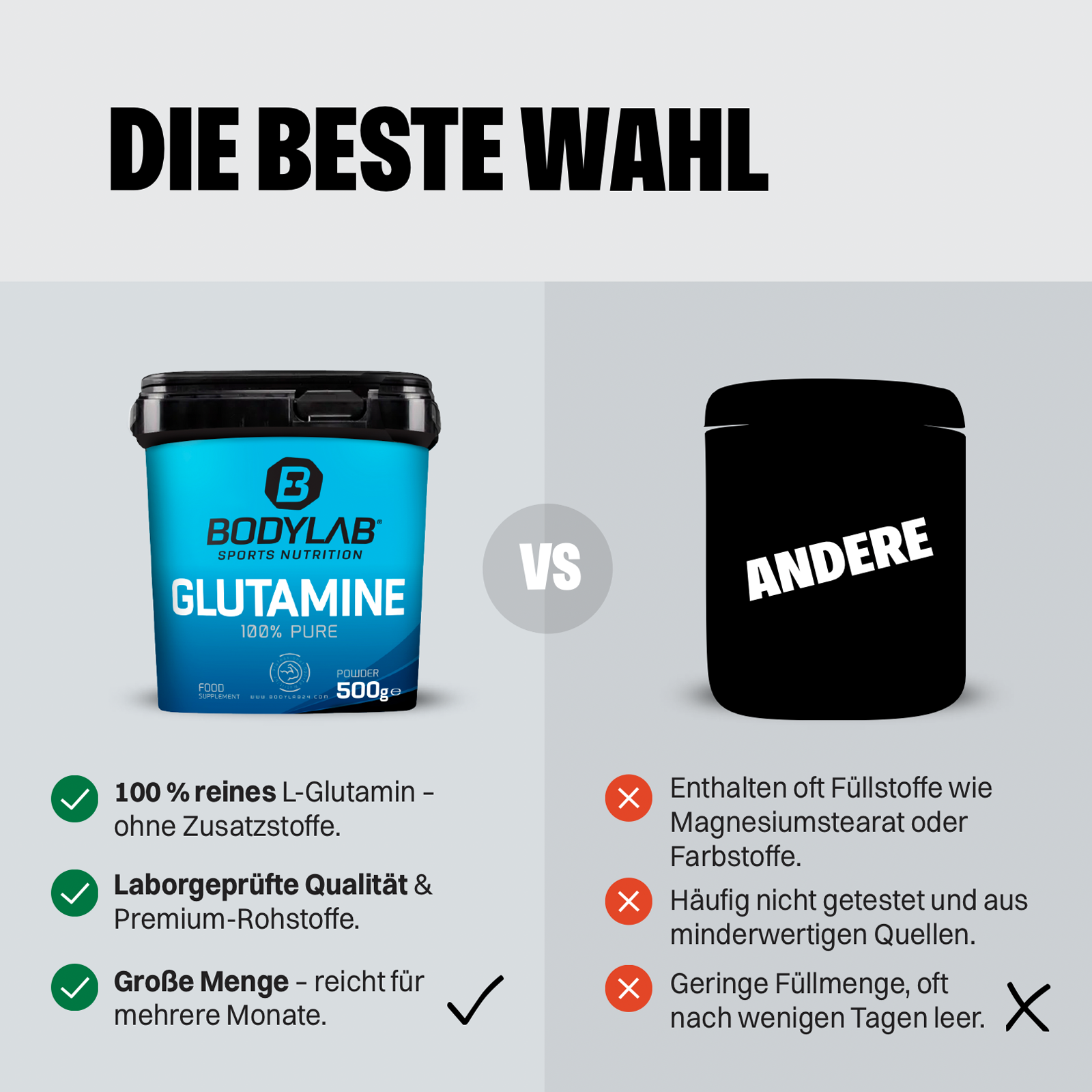 Glutamin Powder (500g)