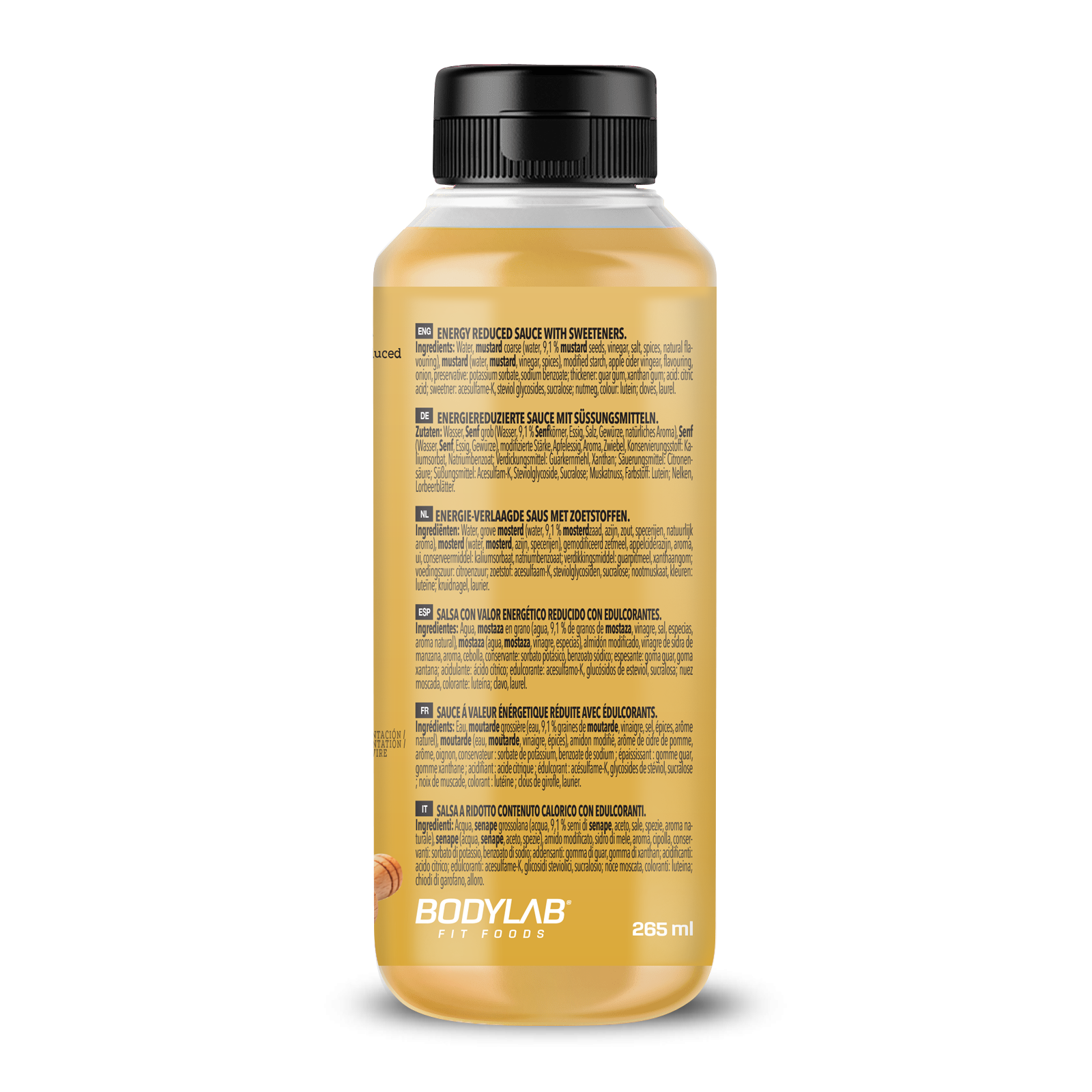 Zero Sauce (265ml) Süßer Senf