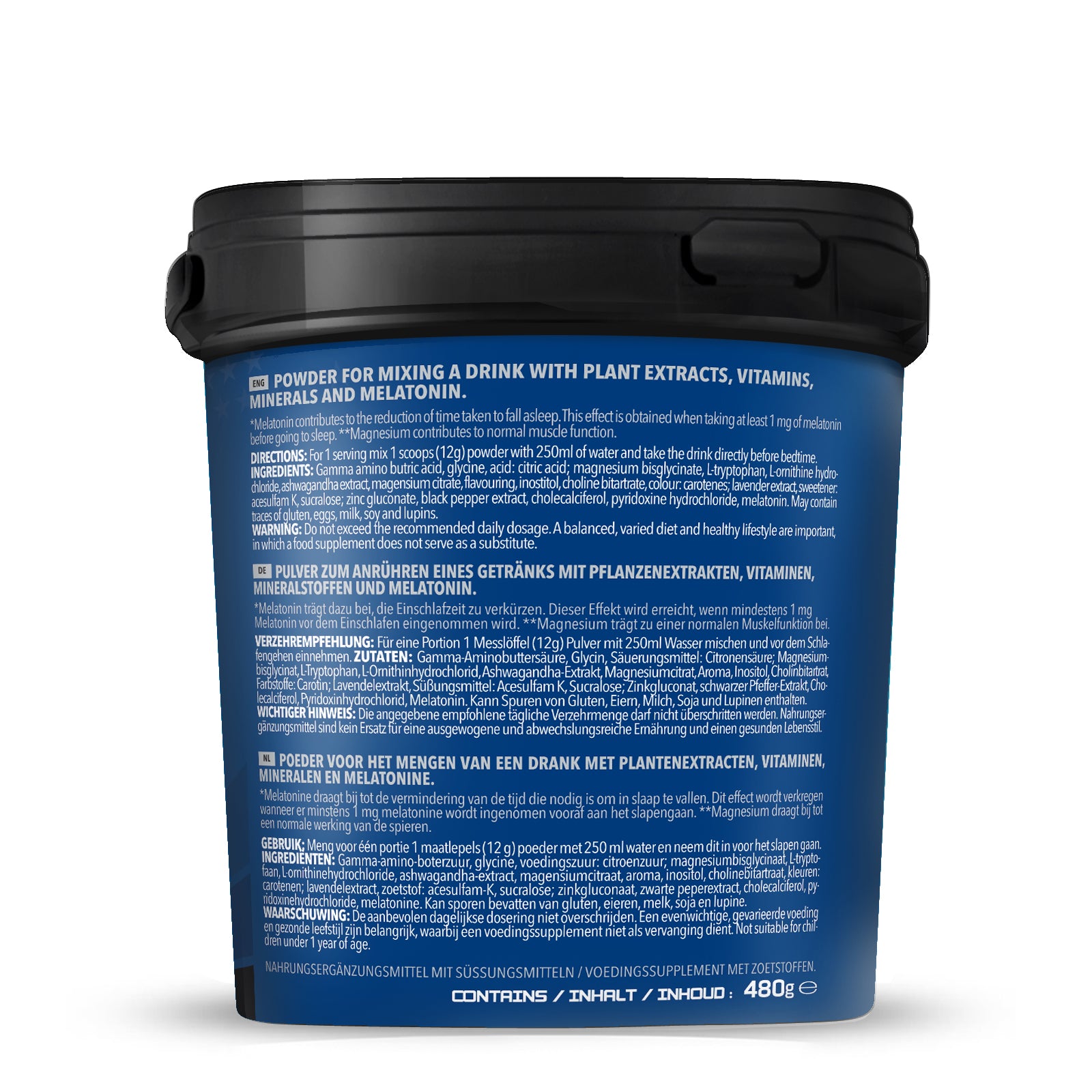 Pro Sleep - Muscle Function & Night Rest - Fruit Mix Flavor (480g)