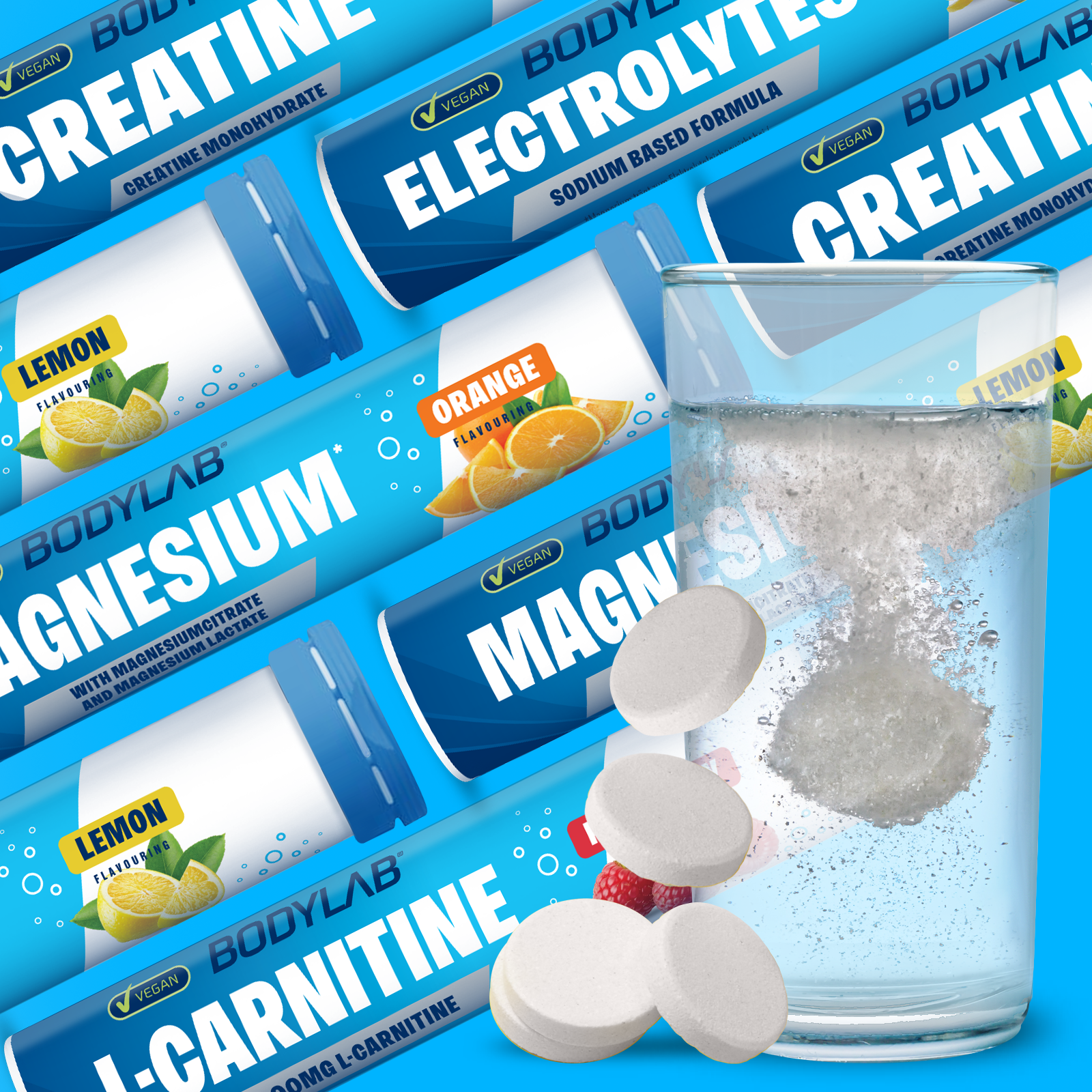 Magnesium (6x 20 Brausetabletten)