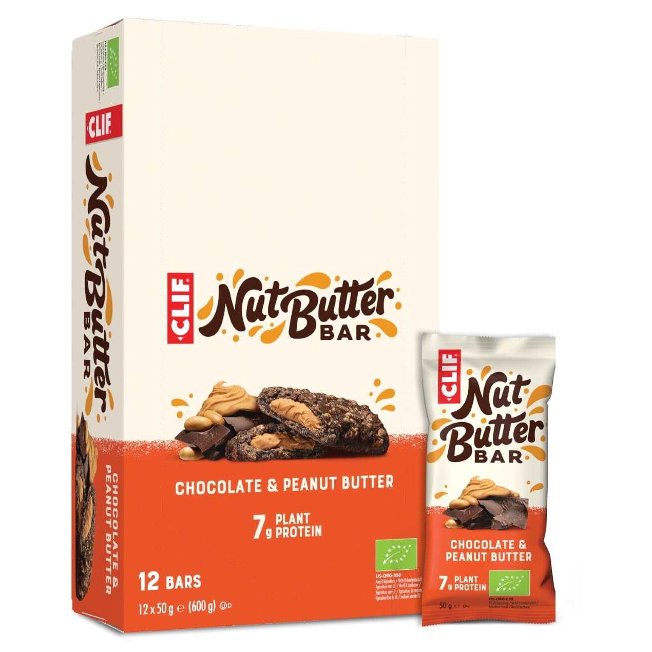 Nut Butter Filled Bar bio (12x50g)