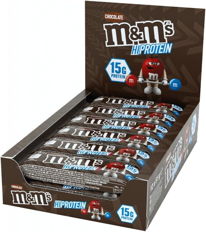 M&M's Hi-Protein Bar (12x51g)