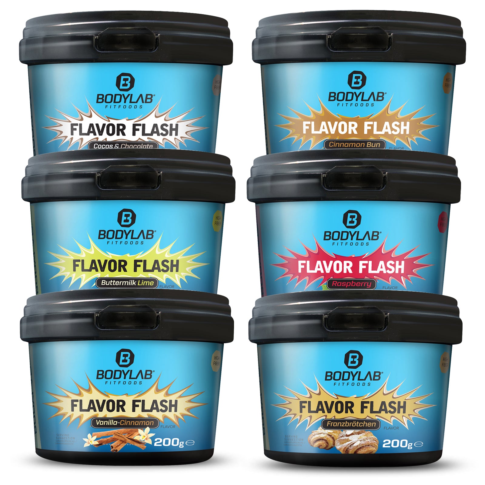 6 x Bodylab Flavor Flash