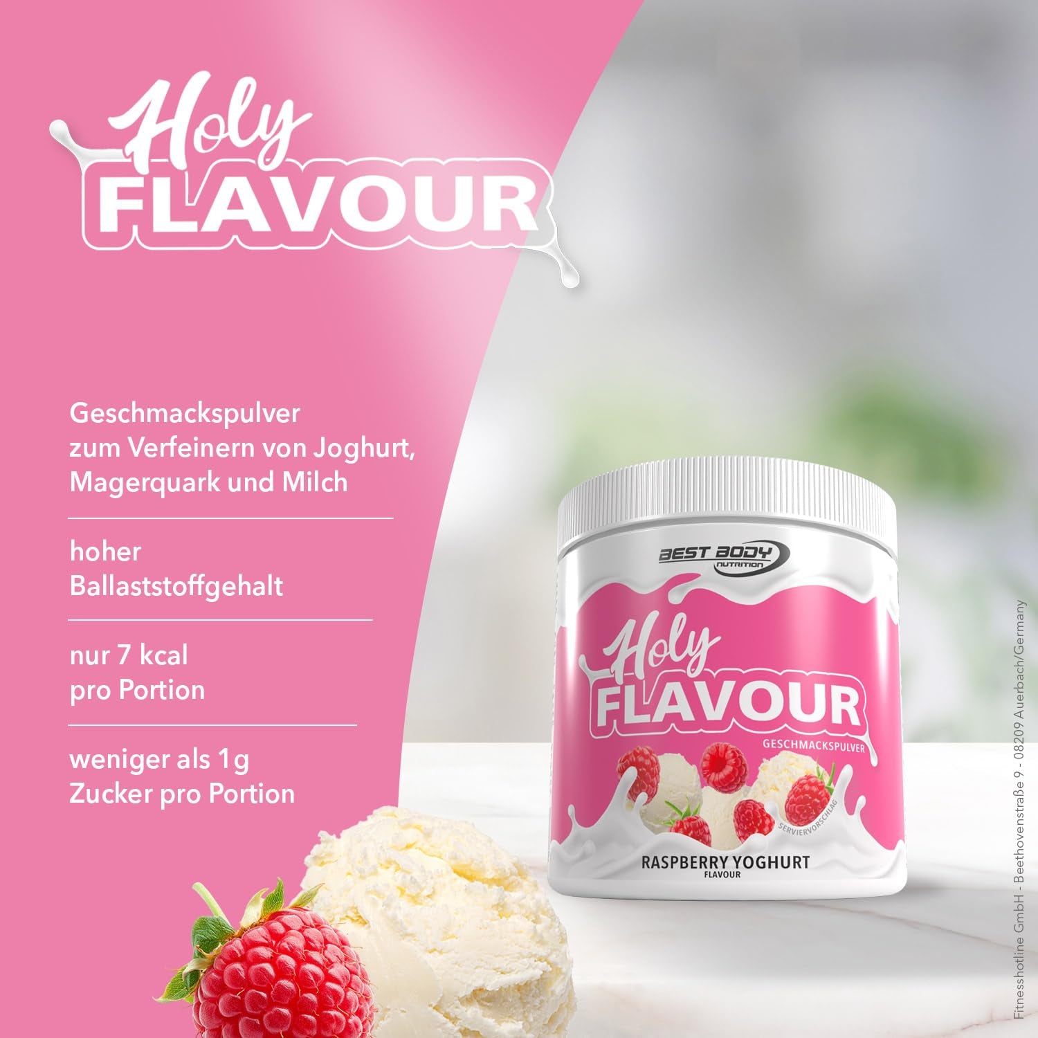 #Geschmack_Raspberry Yoghurt