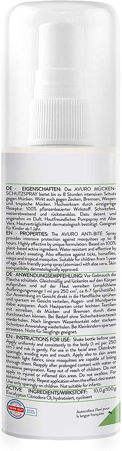 2 x Mückenschutz Spray (2x100ml)