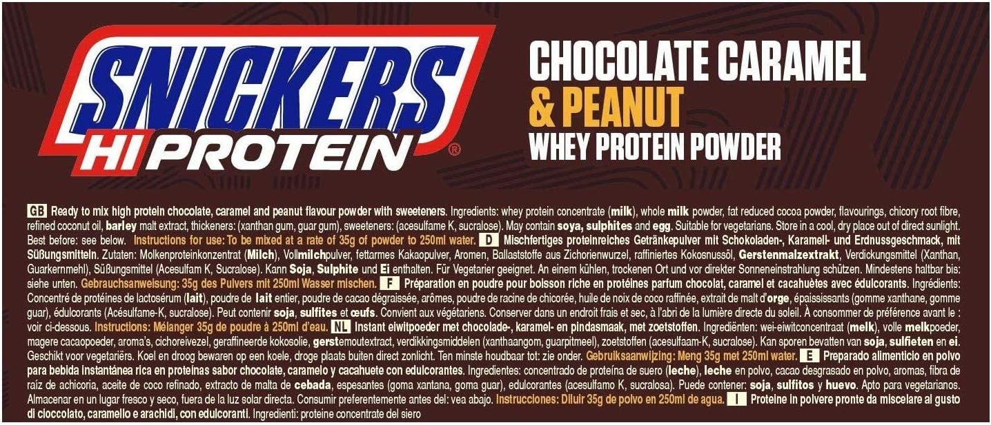 Snickers Protein Powder (455g)