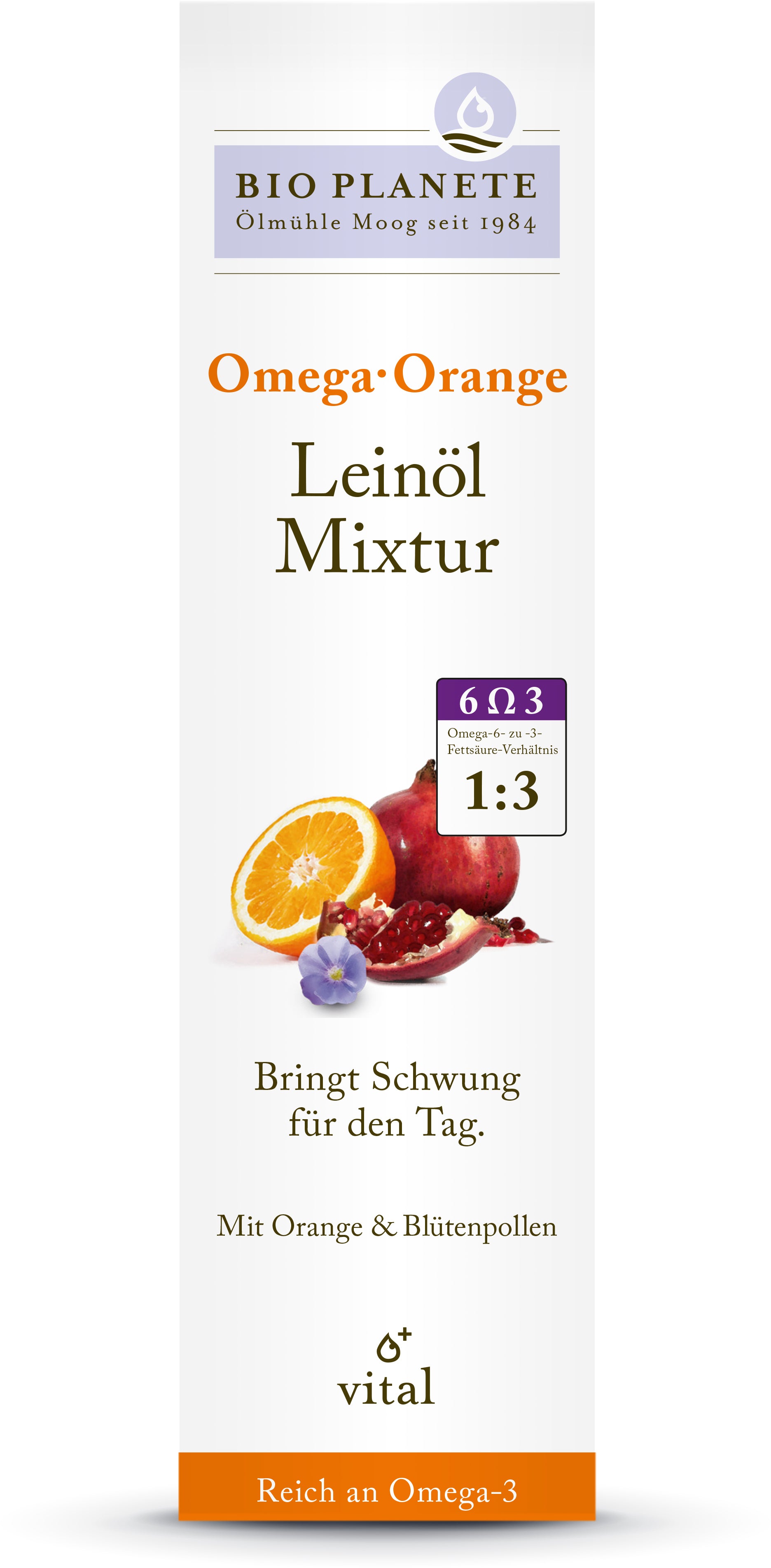 Omega Orange Leinölmixtur bio (100ml)