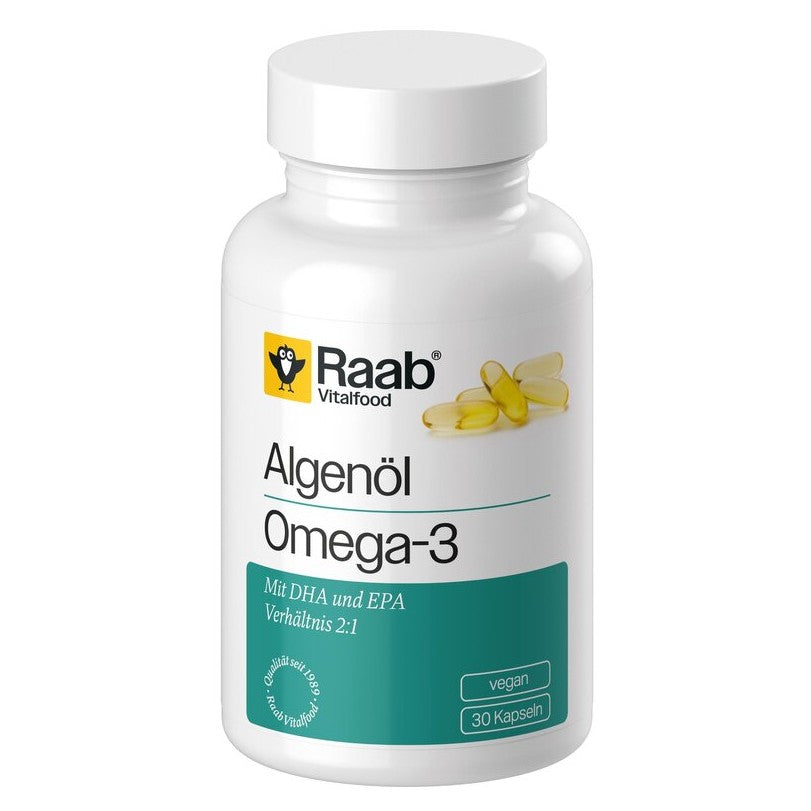 Algenöl Omega-3 (30 Kapseln)