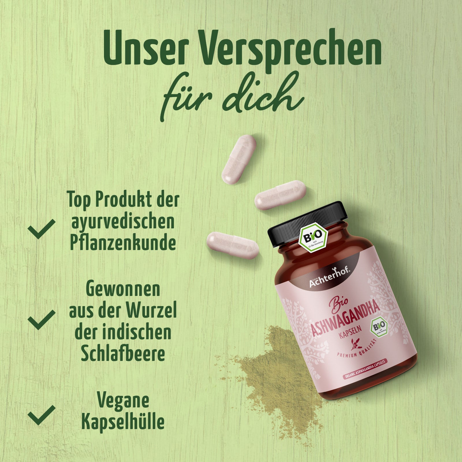 Ashwagandha Kapseln Bio (150 Kapseln)