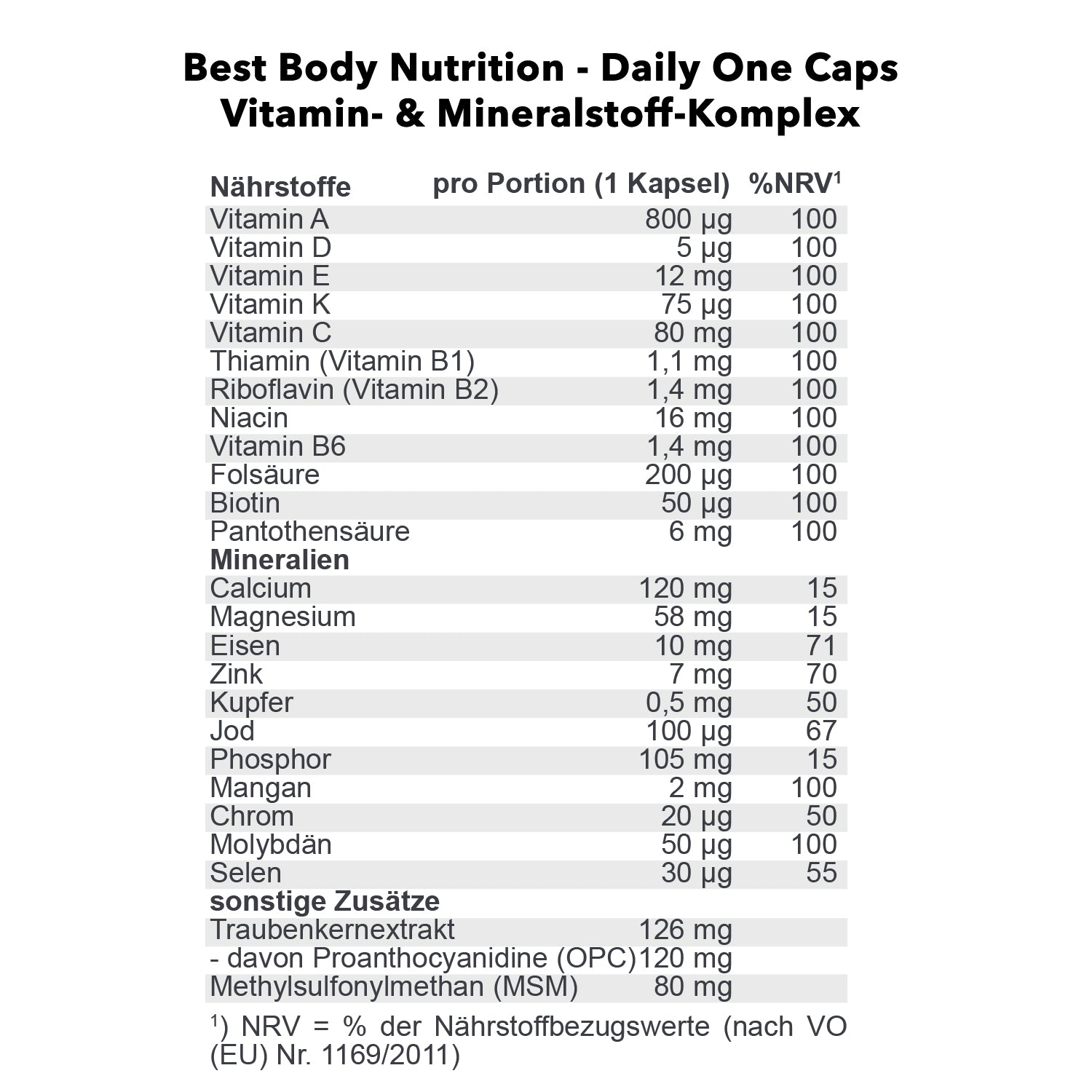 Daily One (100 Kapseln)