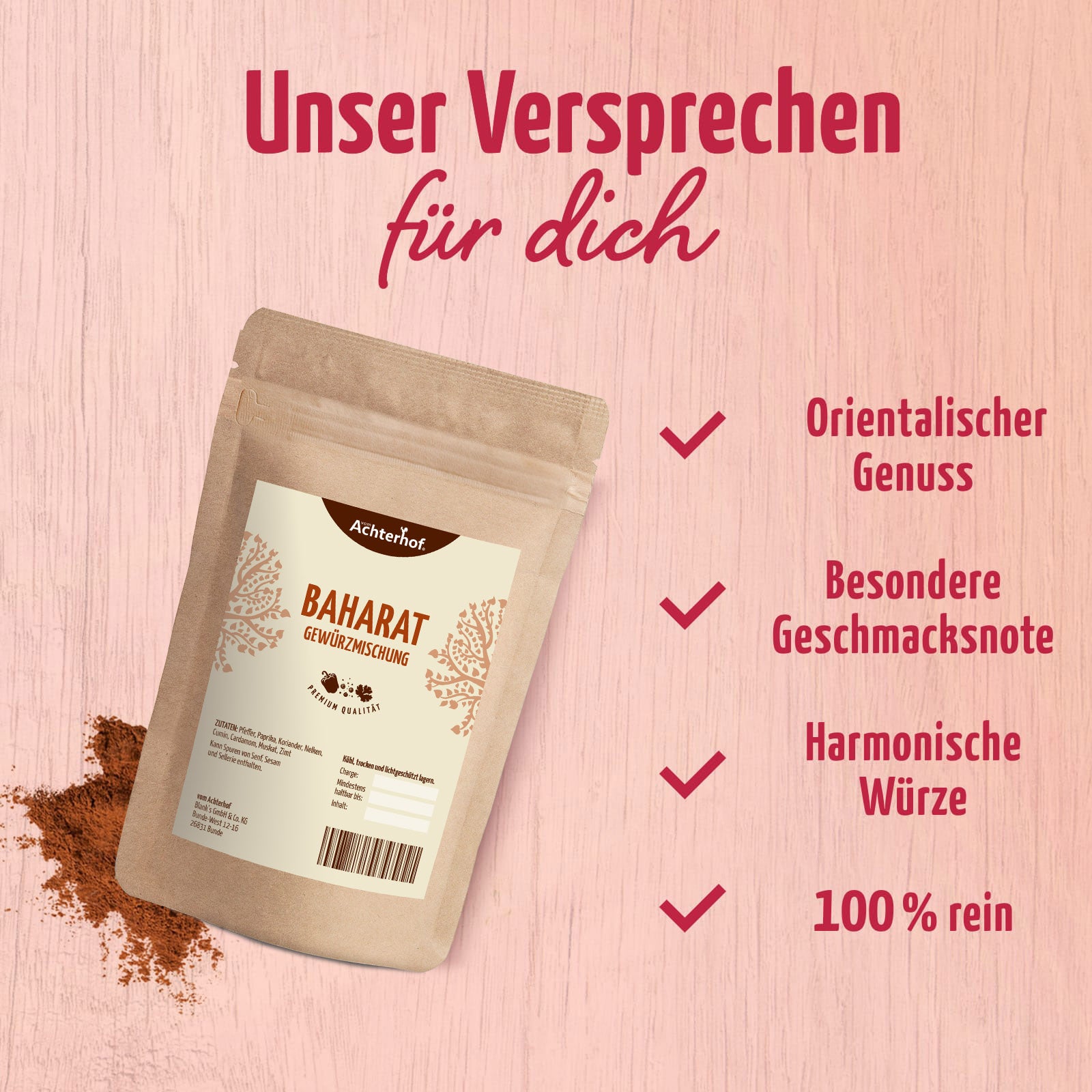 Baharat Gewürzmischung (100g)