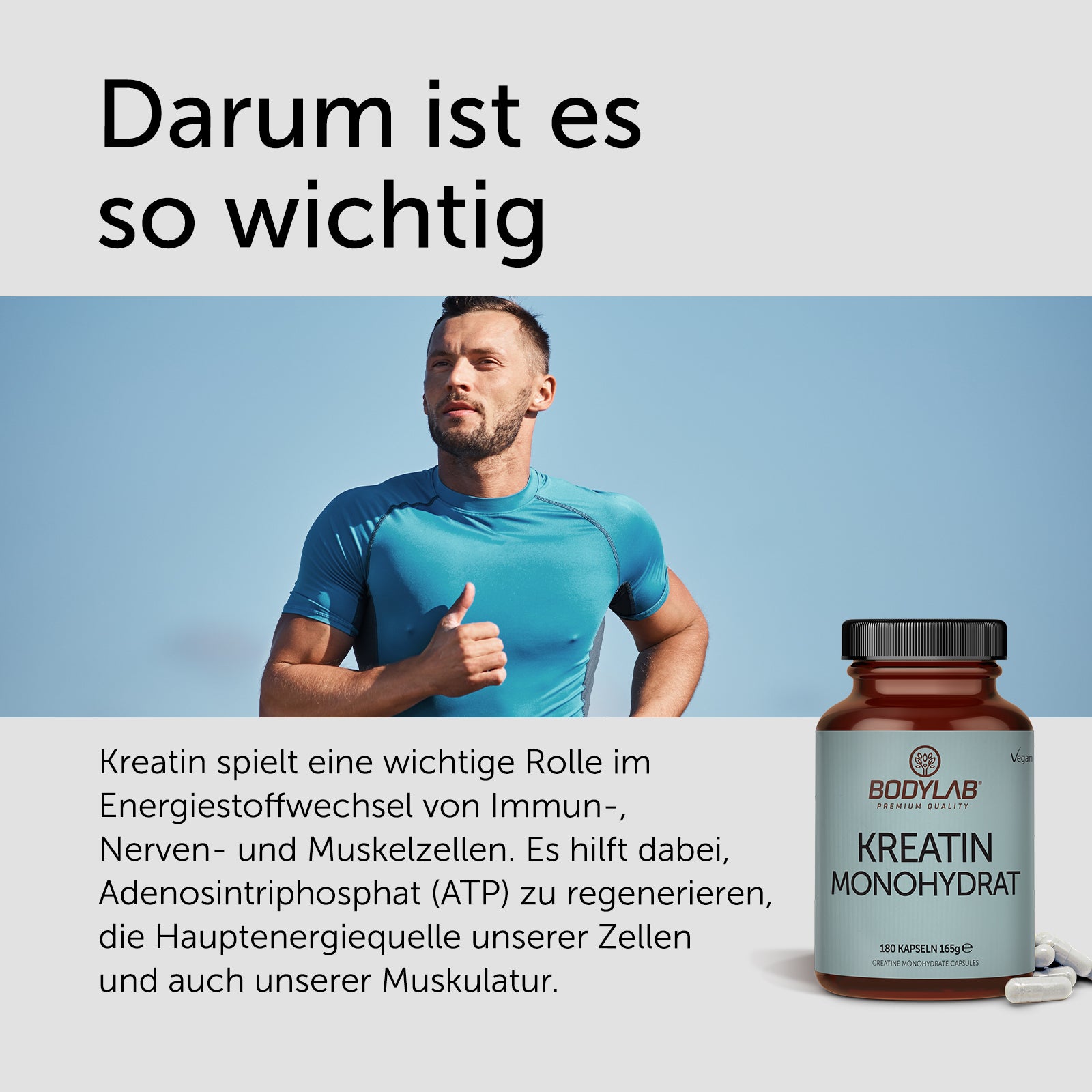 2 x Kreatin Monohydrat (2 x 180 Kapseln)