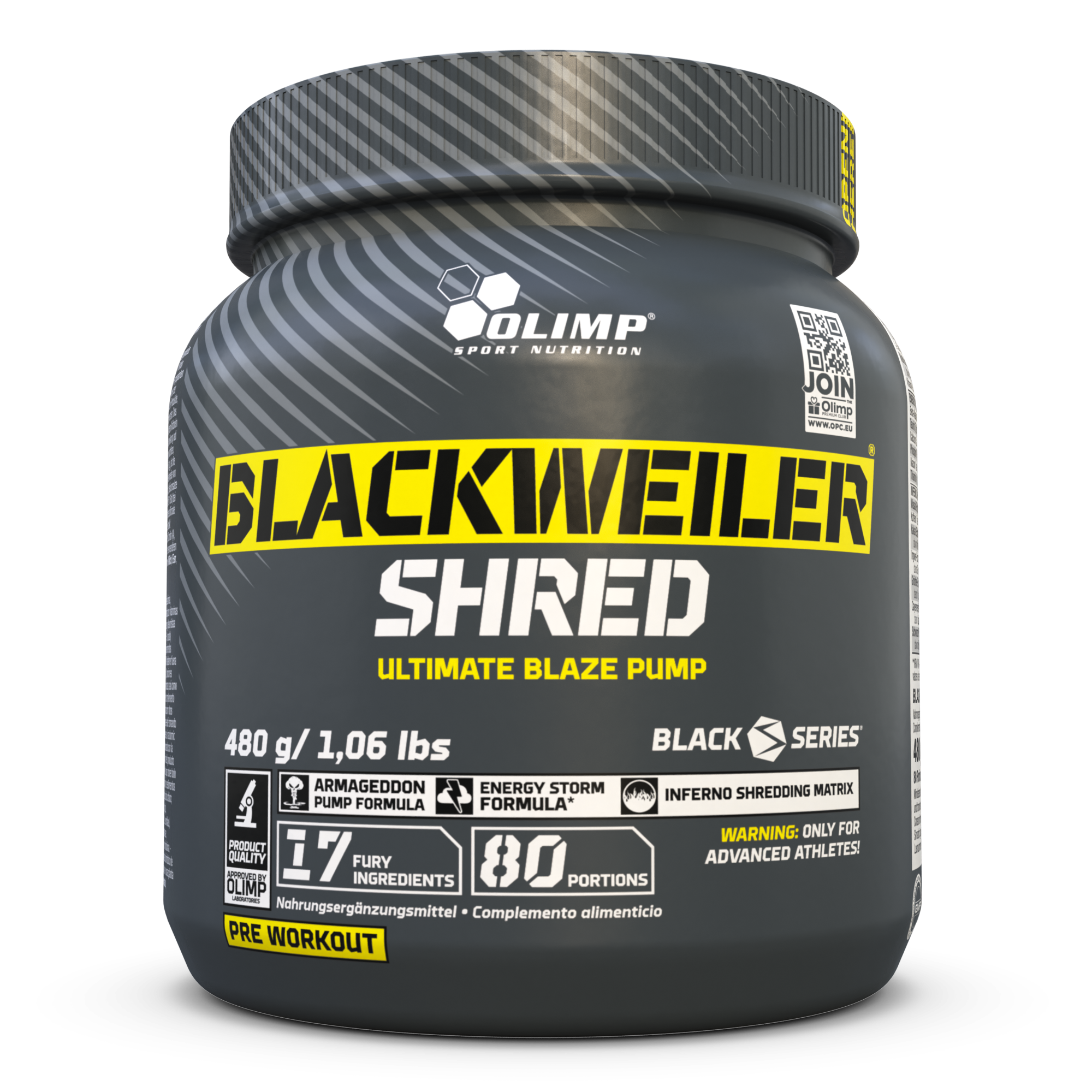 Blackweiler Shred Exotic Orange (480g)
