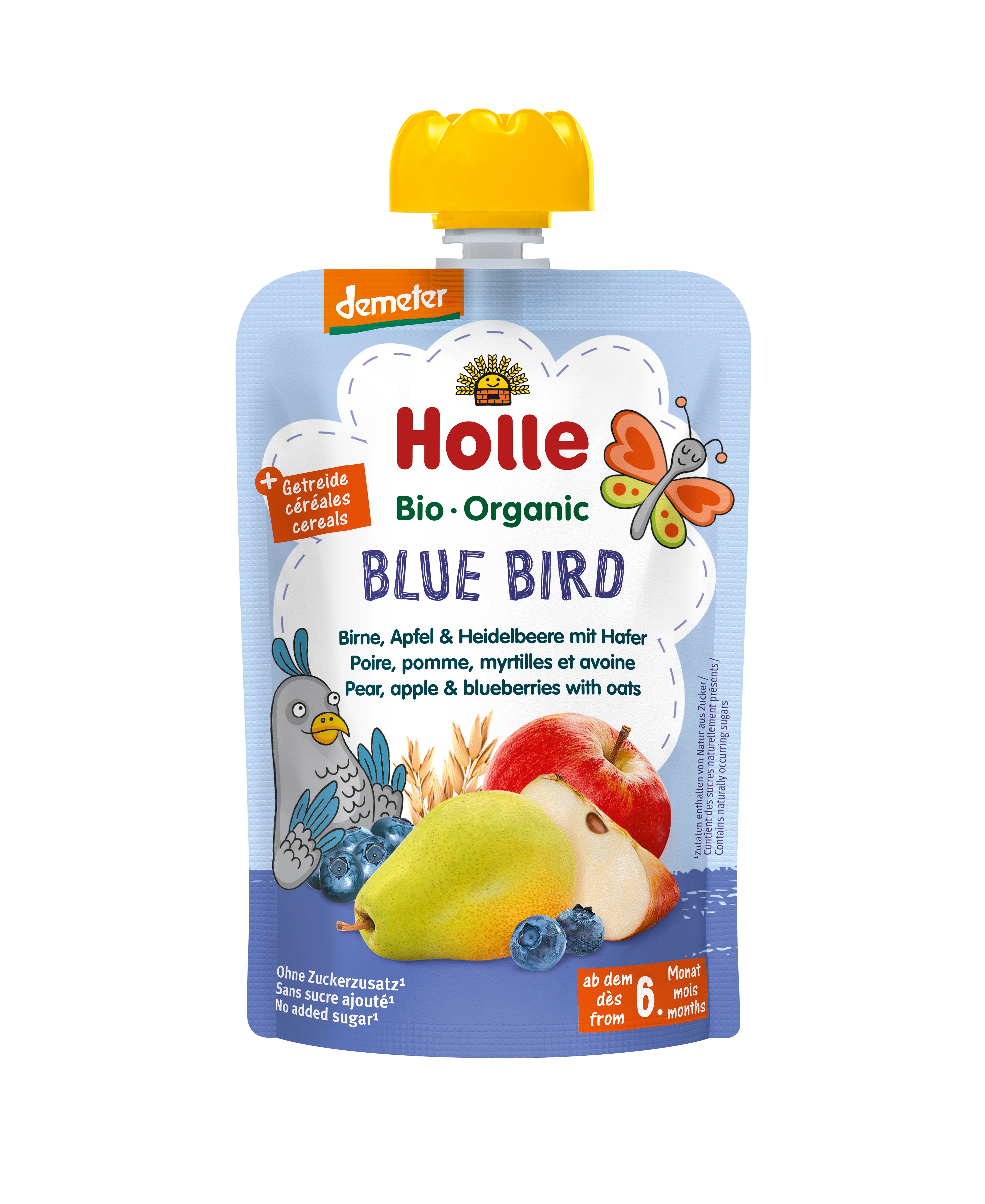 #Geschmack_Birne, Apfel & Heidelbeere mit Hafer