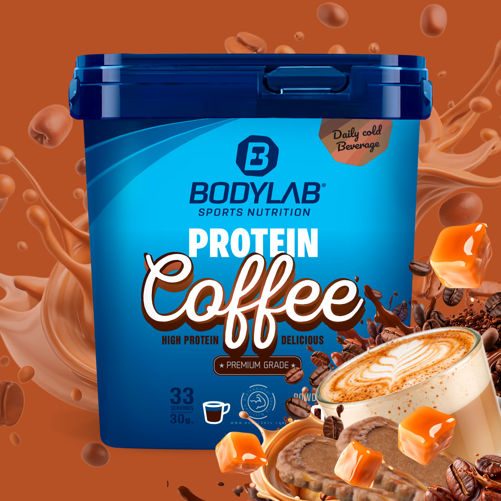 #Geschmack_Caramel Cookie Latte