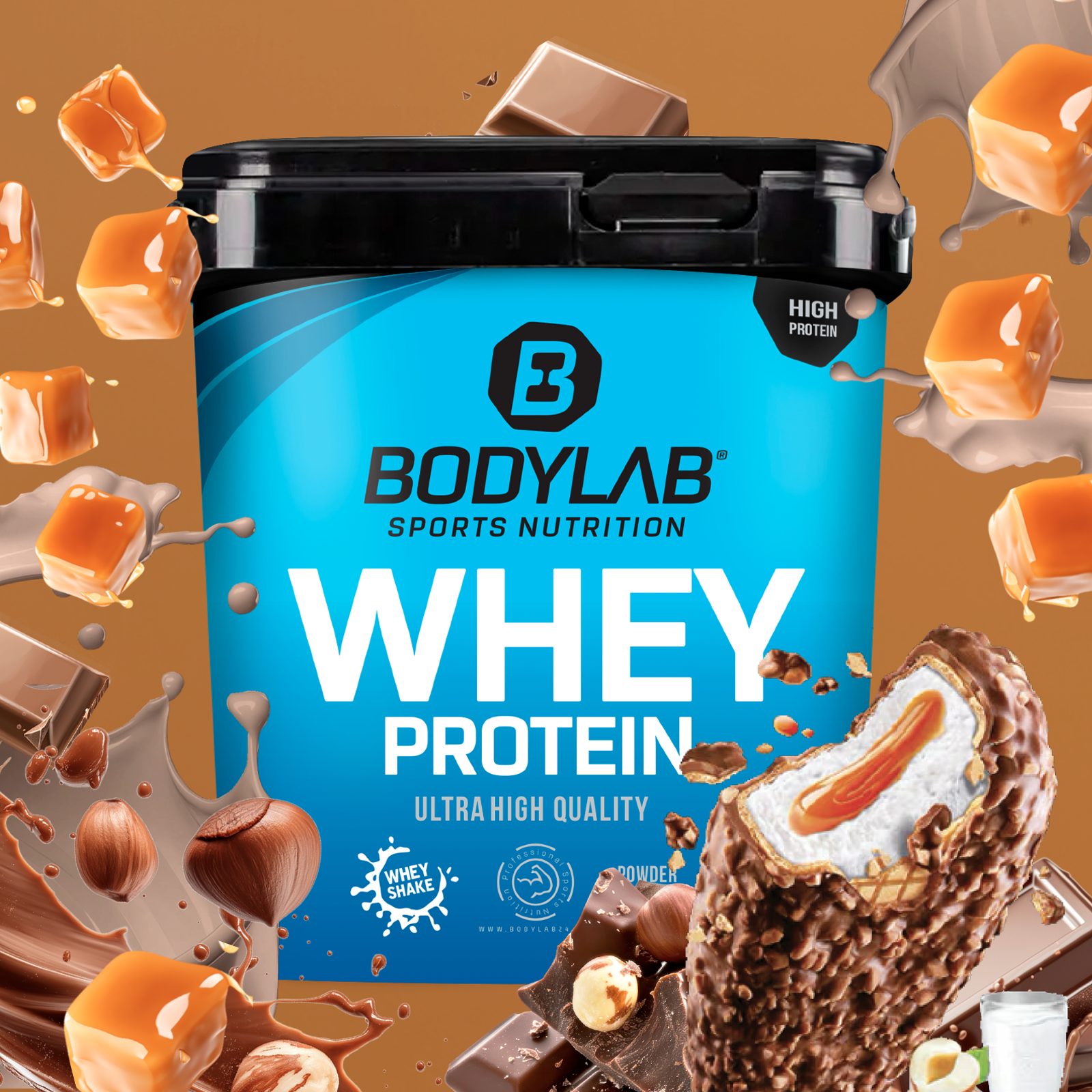 #Geschmack_Karamell Haselnuss Schokolade