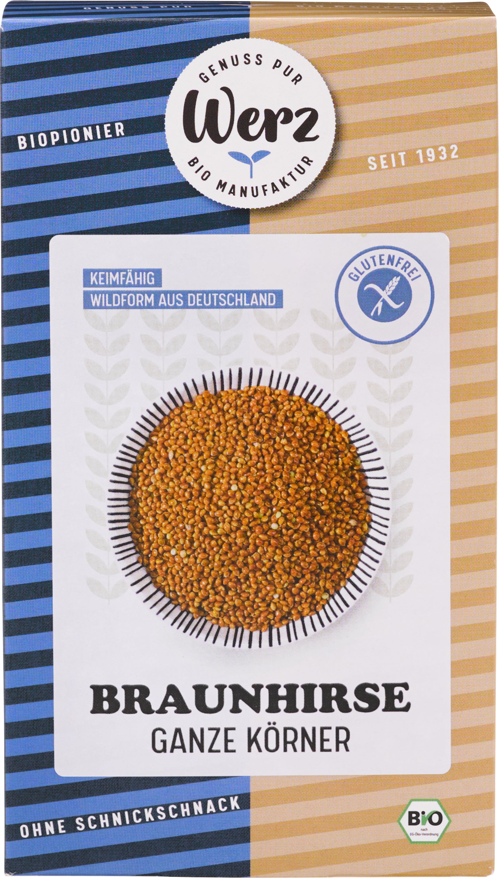 Braunhirse ganz und keimfähig bio (1000g)