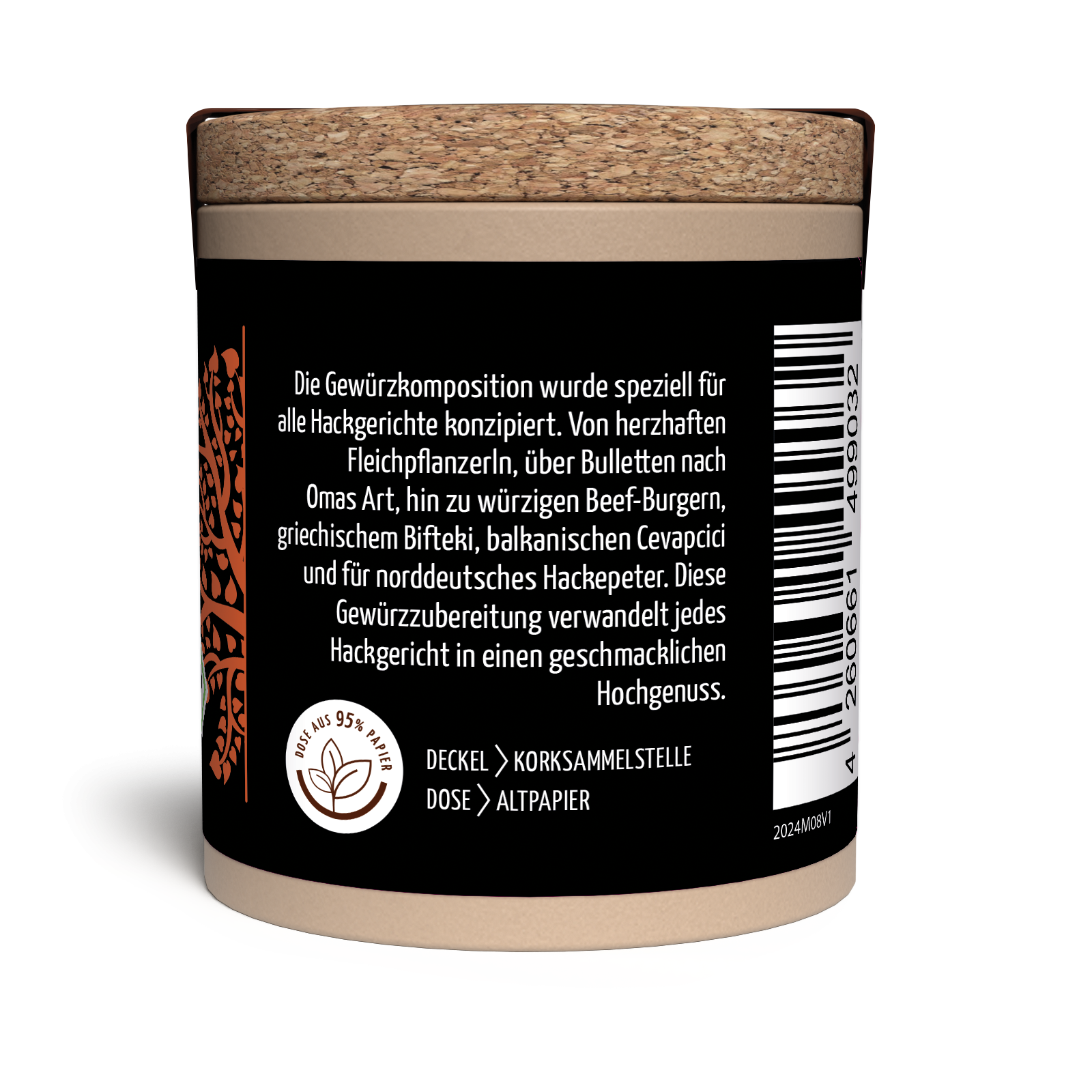 Burger Gewürzzubereitung Bio (52g)