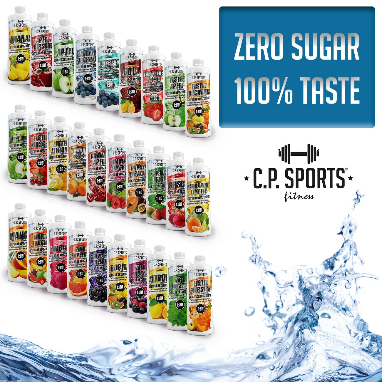 C.P. Sports Getränkekonzentrat (1000ml)
