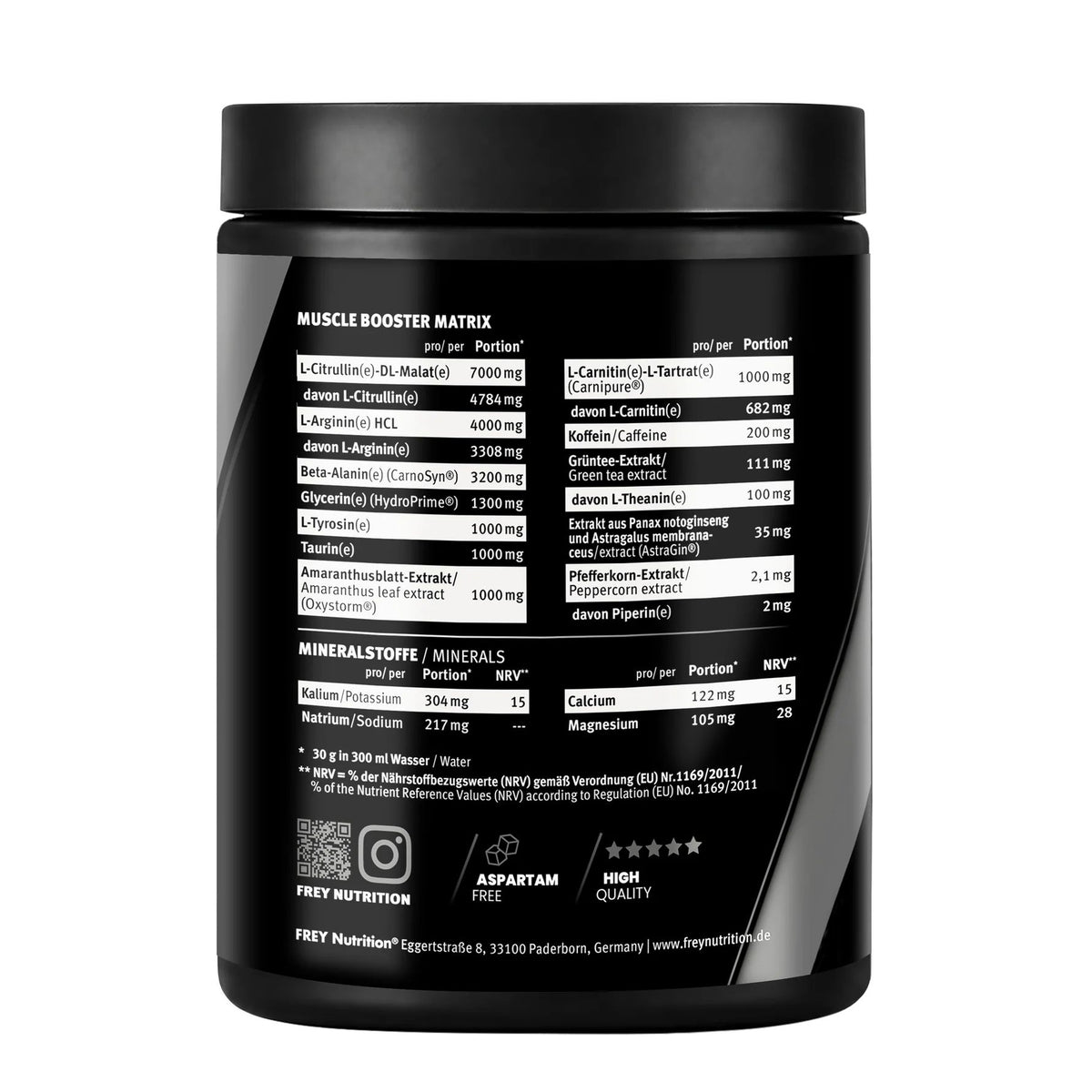 Muscle Booster 2.0 Mixed Berry (450g)