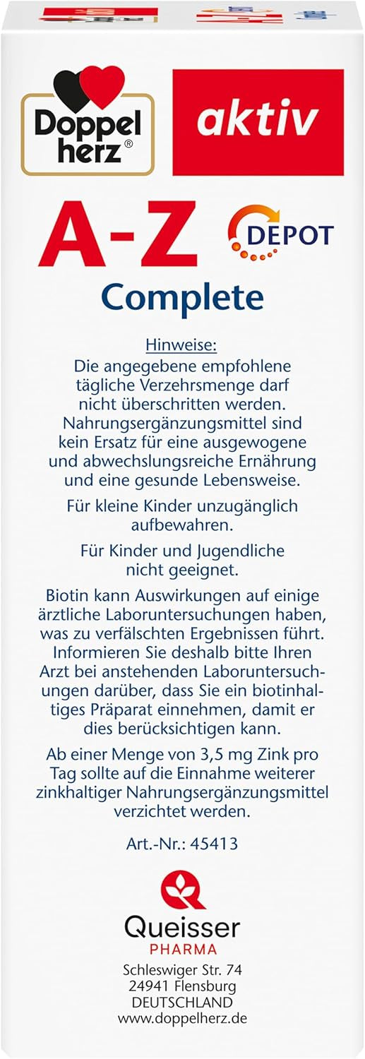 A-Z Depot Complete (120 Tabletten)