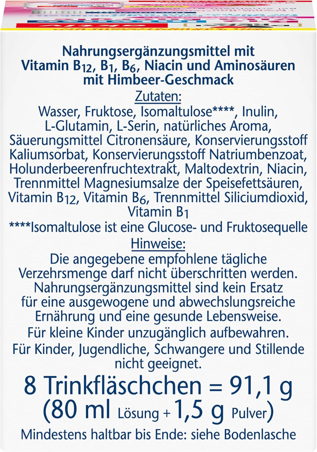 B12 Vita-Energie Trinkampullen (8x10ml)