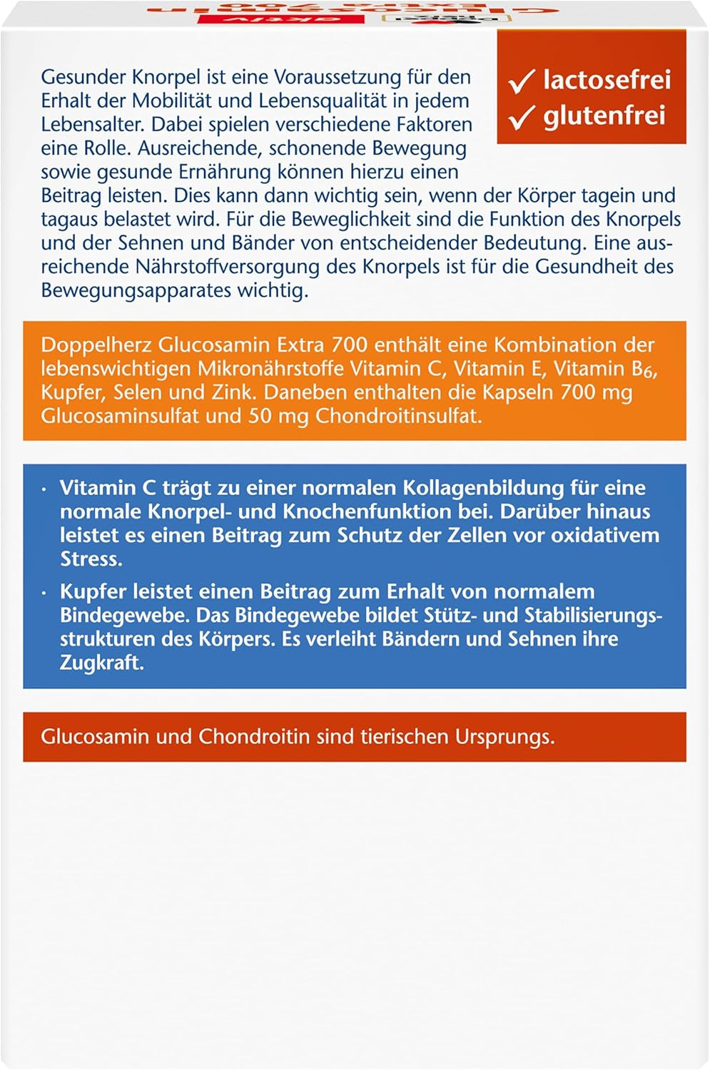 Glucosamin extra 700 (30 Kapseln)