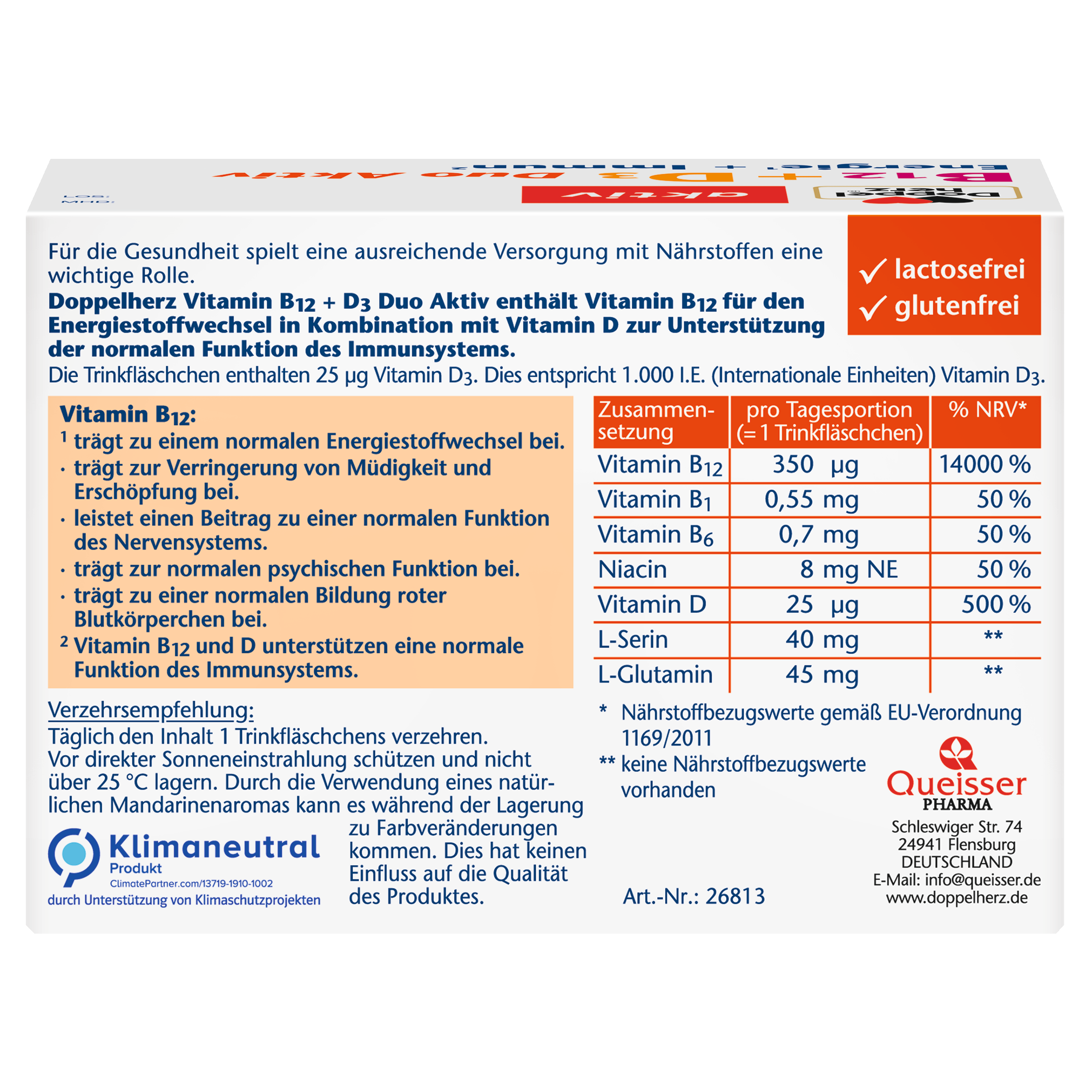 B12 + D3 Duo Aktiv (8x10ml)