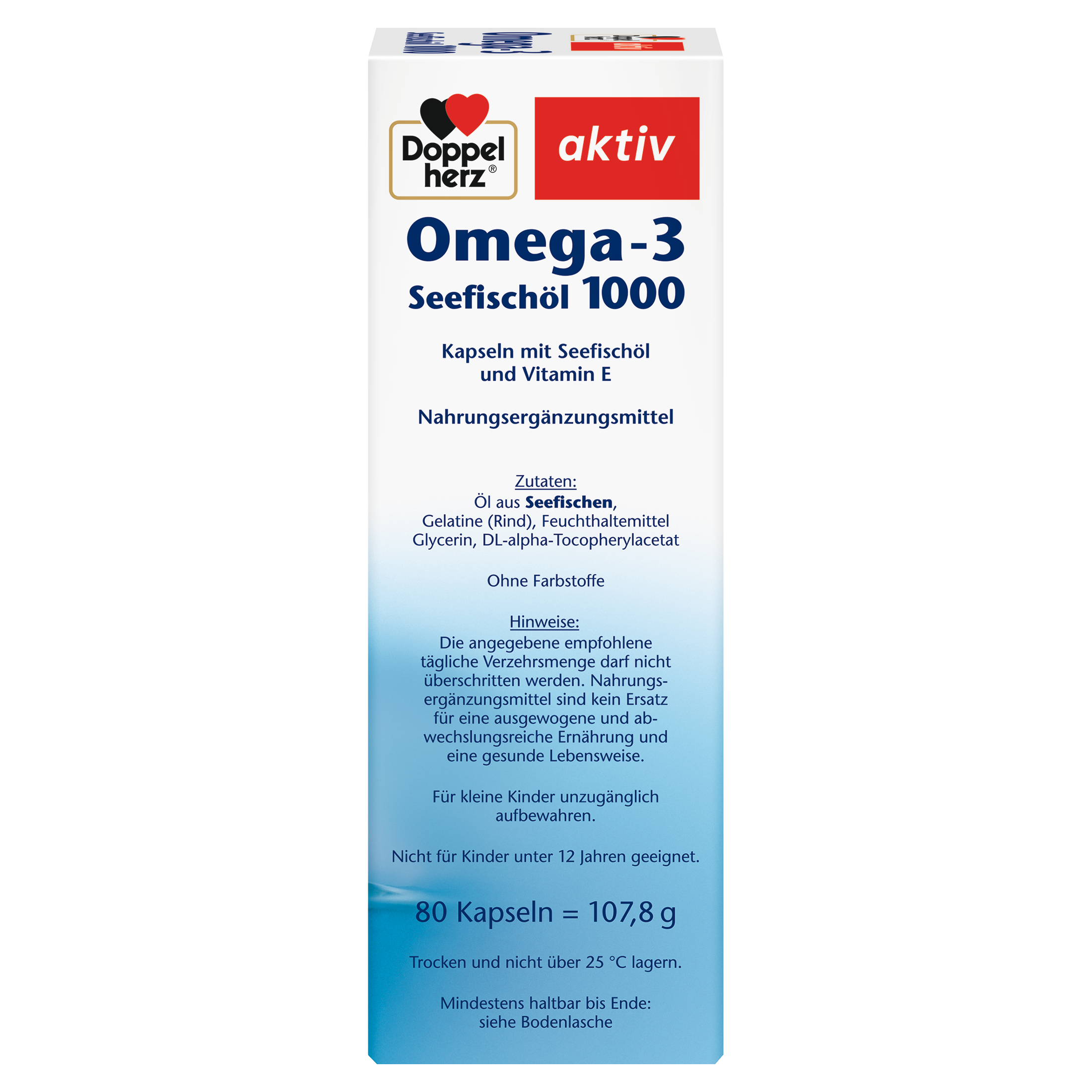 Seefischöl Omega3 1000 (80 Kapseln)