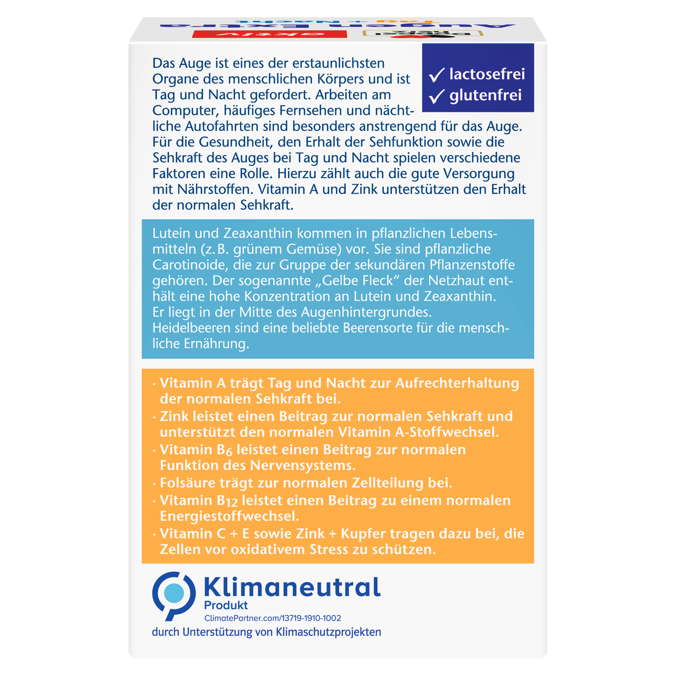 Augen Extra Tag + Nacht (90 Kapseln)