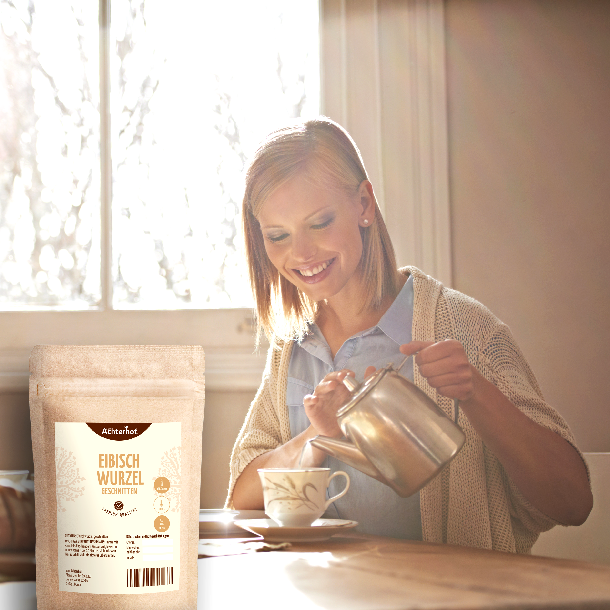 Eibischwurzel geschnitten (250g)