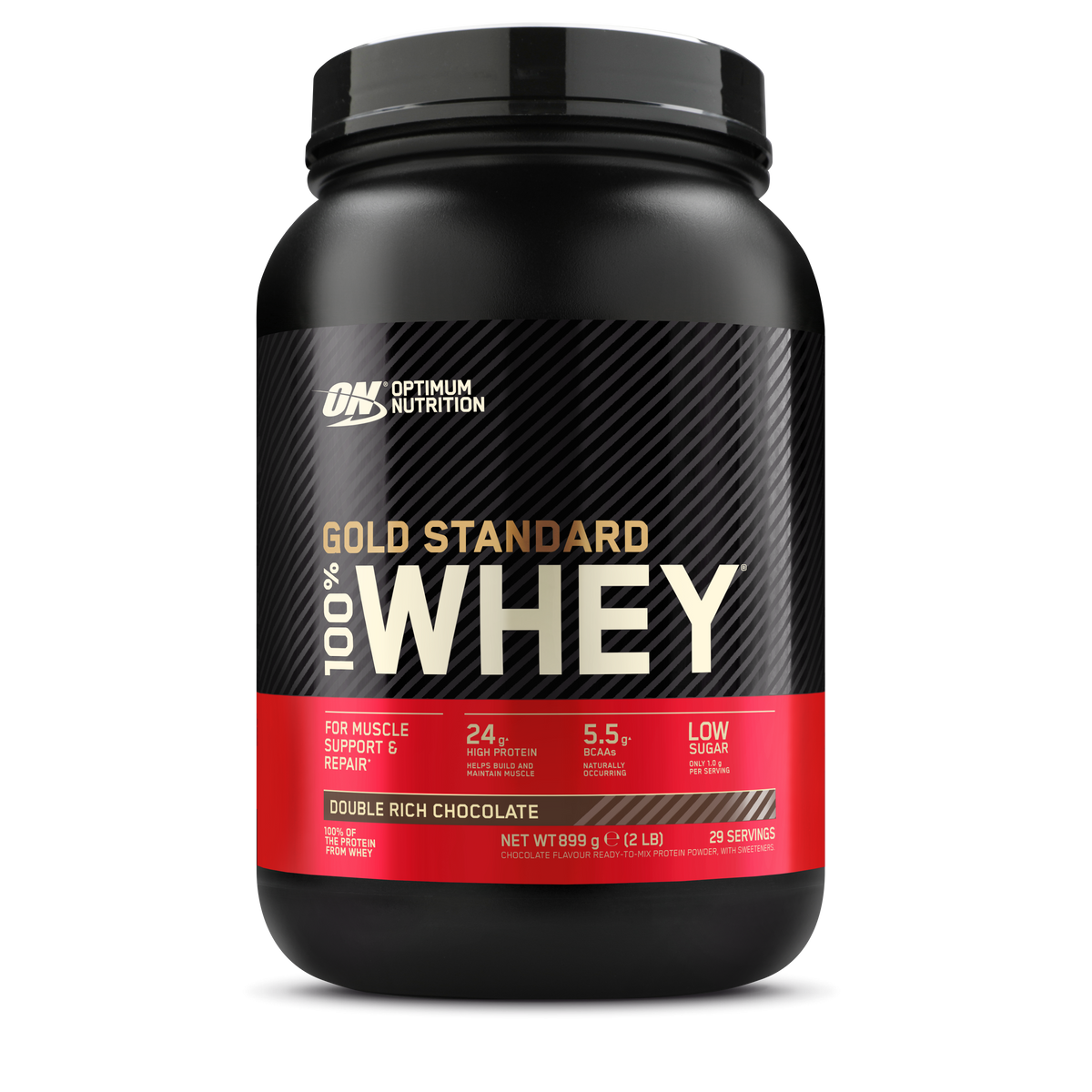 100% Whey Gold Standard (900g) Double Rich Chocolate