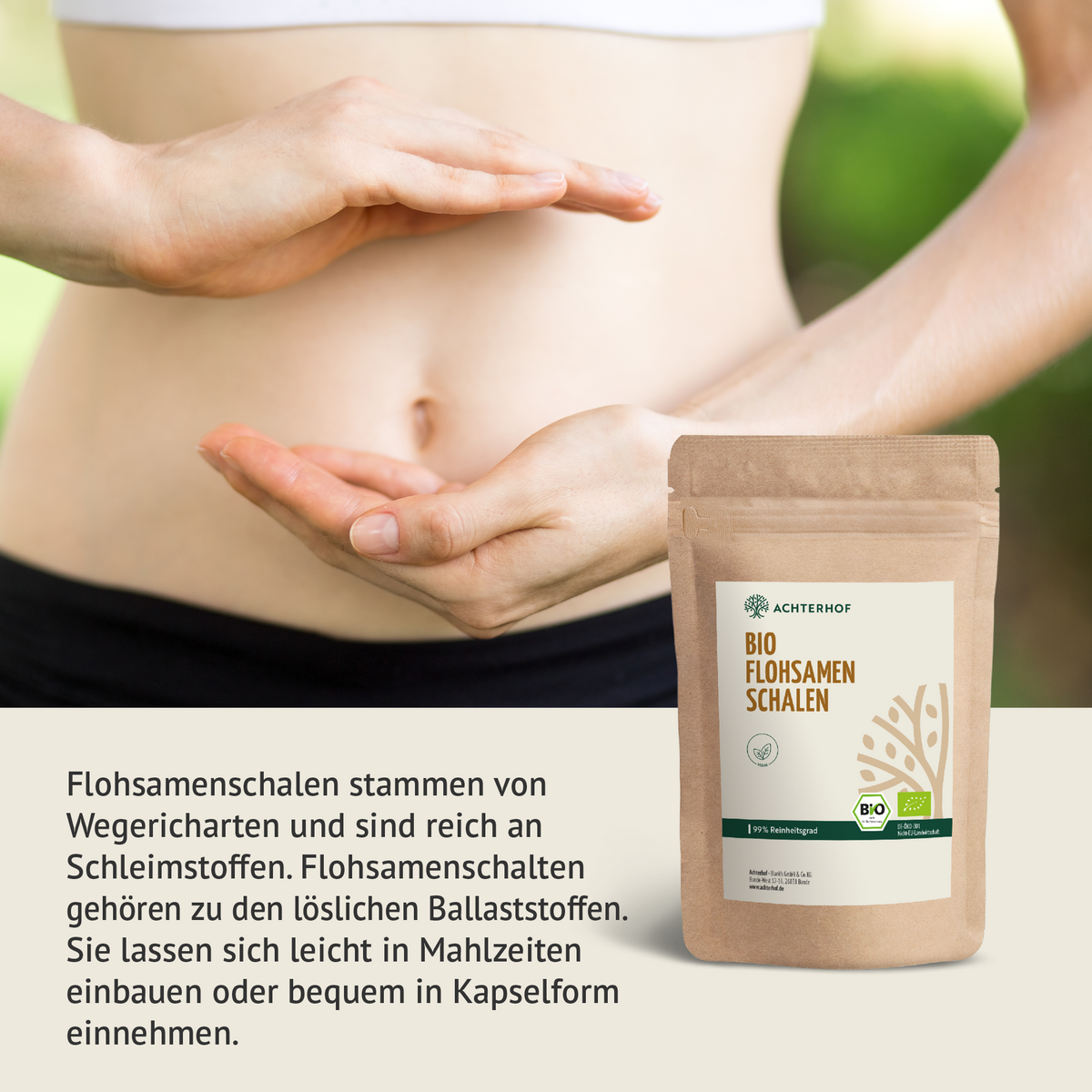 Bio Flohsamenschalen (500g)
