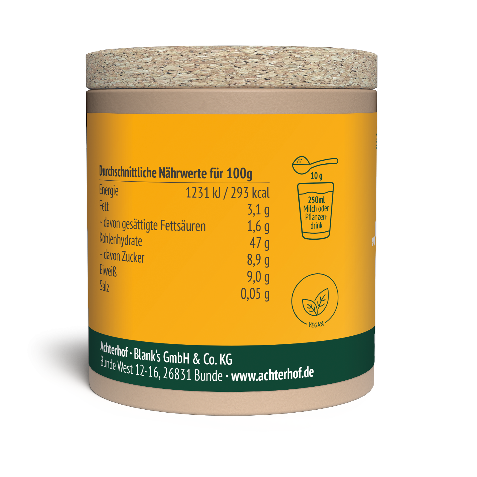 Bio Goldene Milch Gewürzmischung (55g)