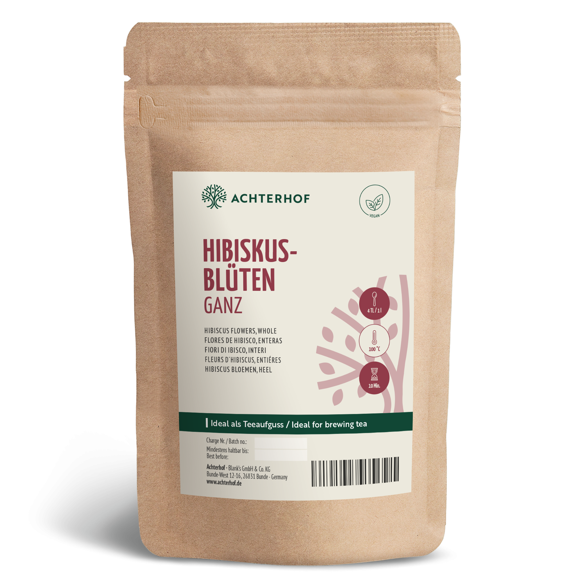 Hibiskusblüten ganz (100g)