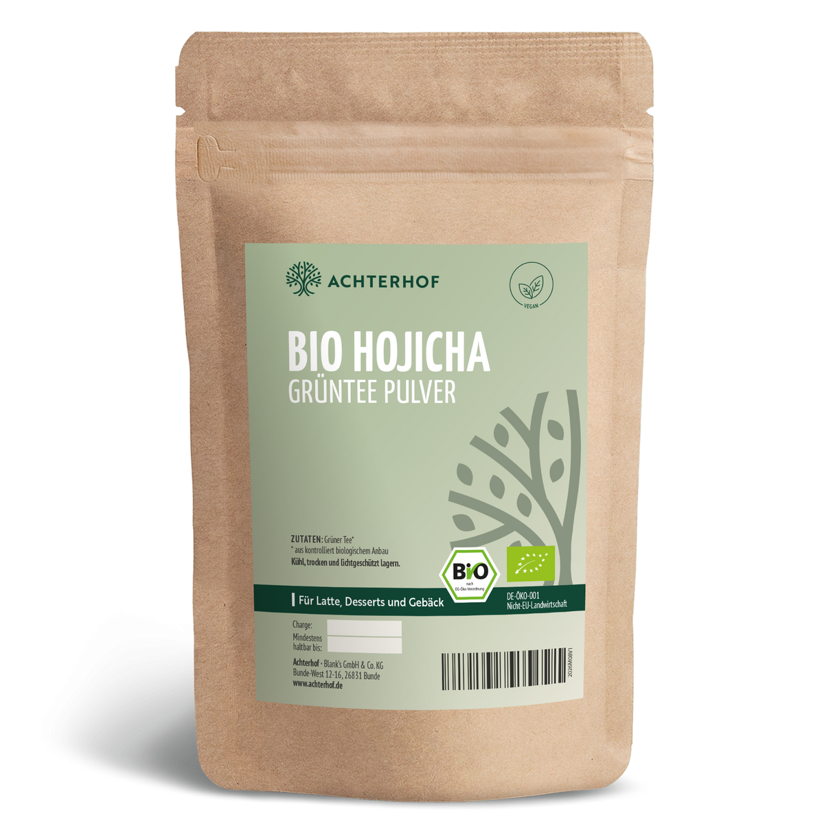 Bio Hojicha Pulver (250g)
