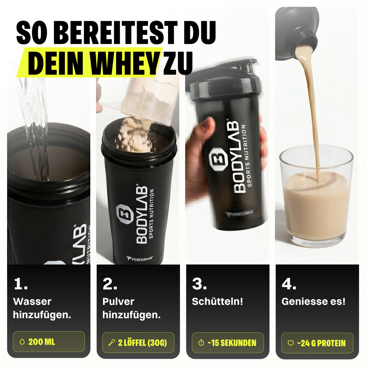 Whey 3er Spardeal (3x1000g)